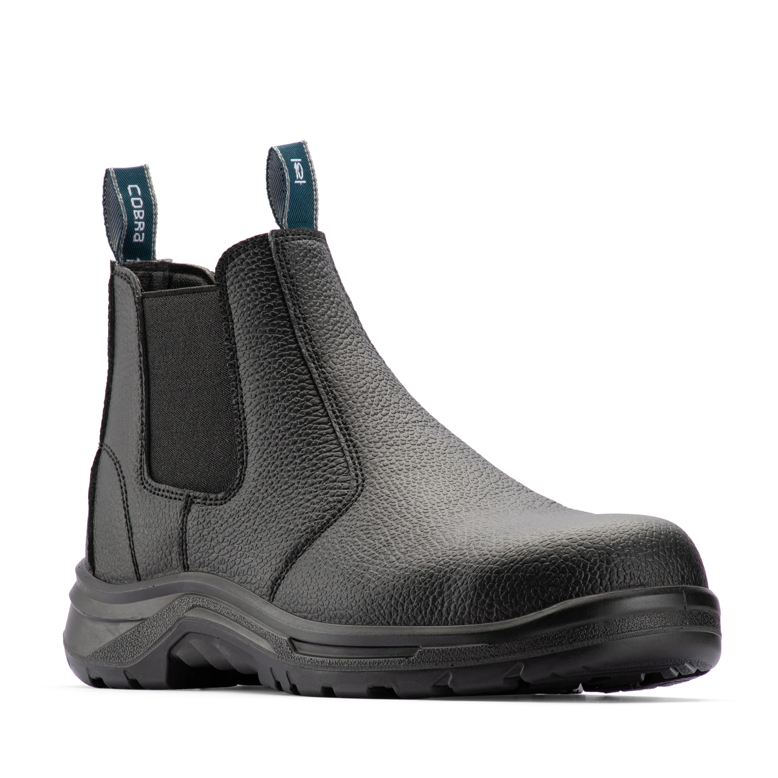 Bata Men's Black Cobra Pull On Safety Boot UK Size 10