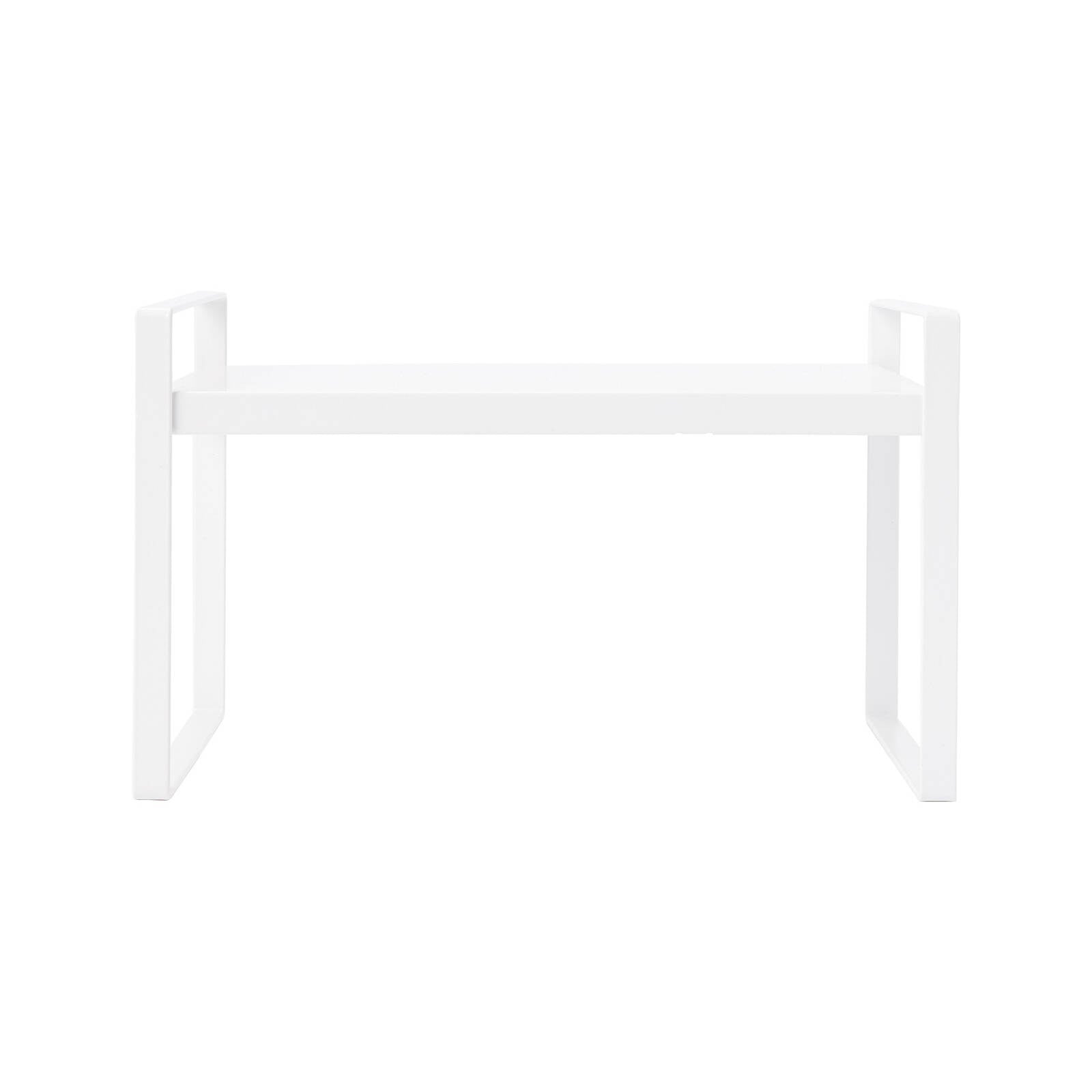 EzyStorage Small Expandable Pantry Shelf 27-46cm White