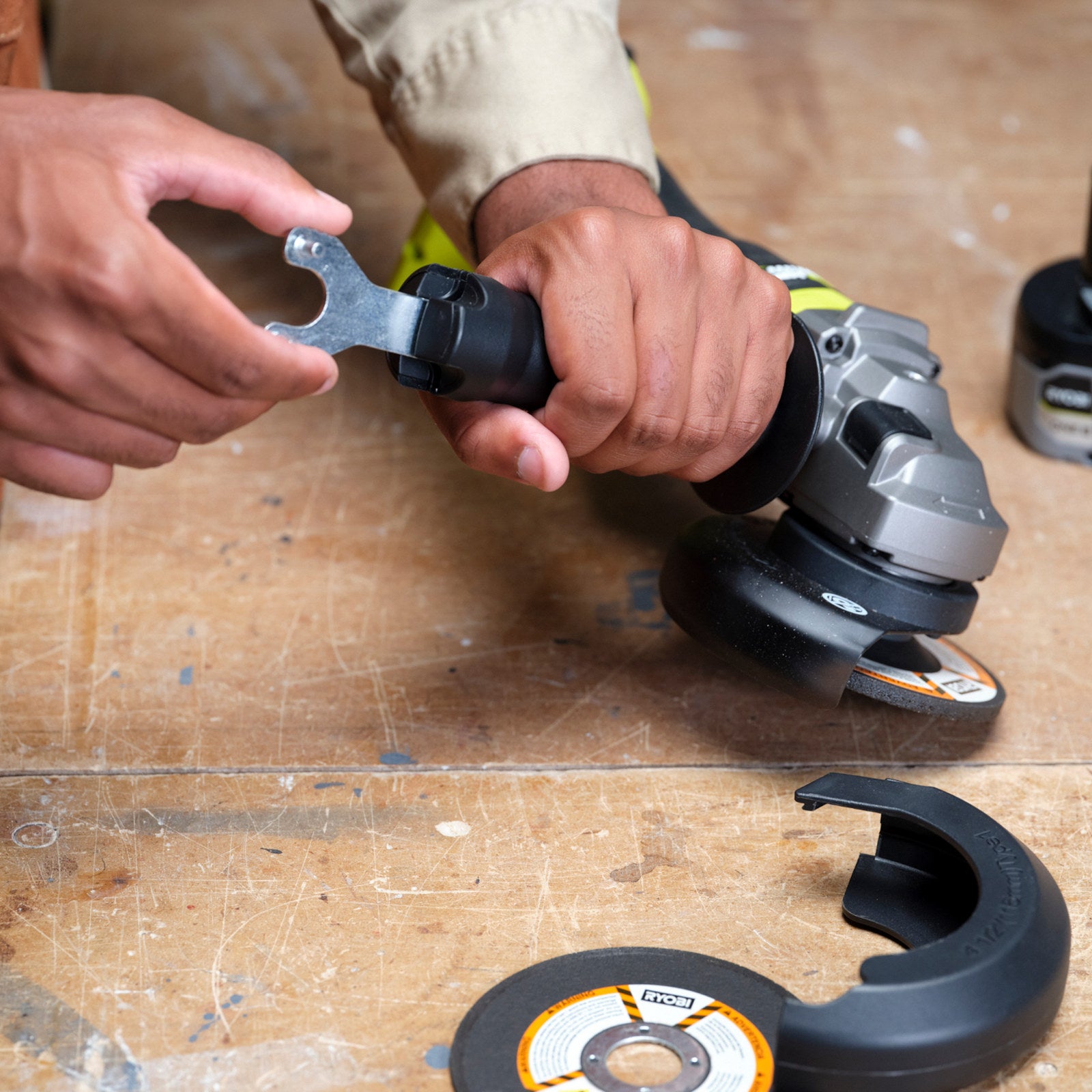Ryobi 18V ONE+ HP 125mm Angle Grinder RAG18X1 Cordless Tool Only