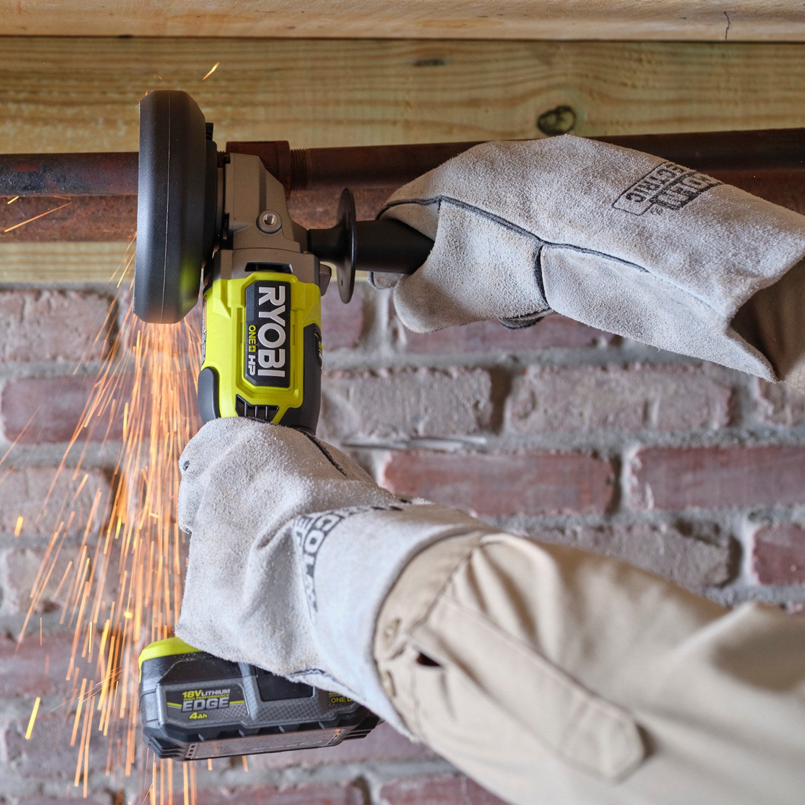 Ryobi 18V ONE+ HP 125mm Angle Grinder RAG18X1 Cordless Tool Only