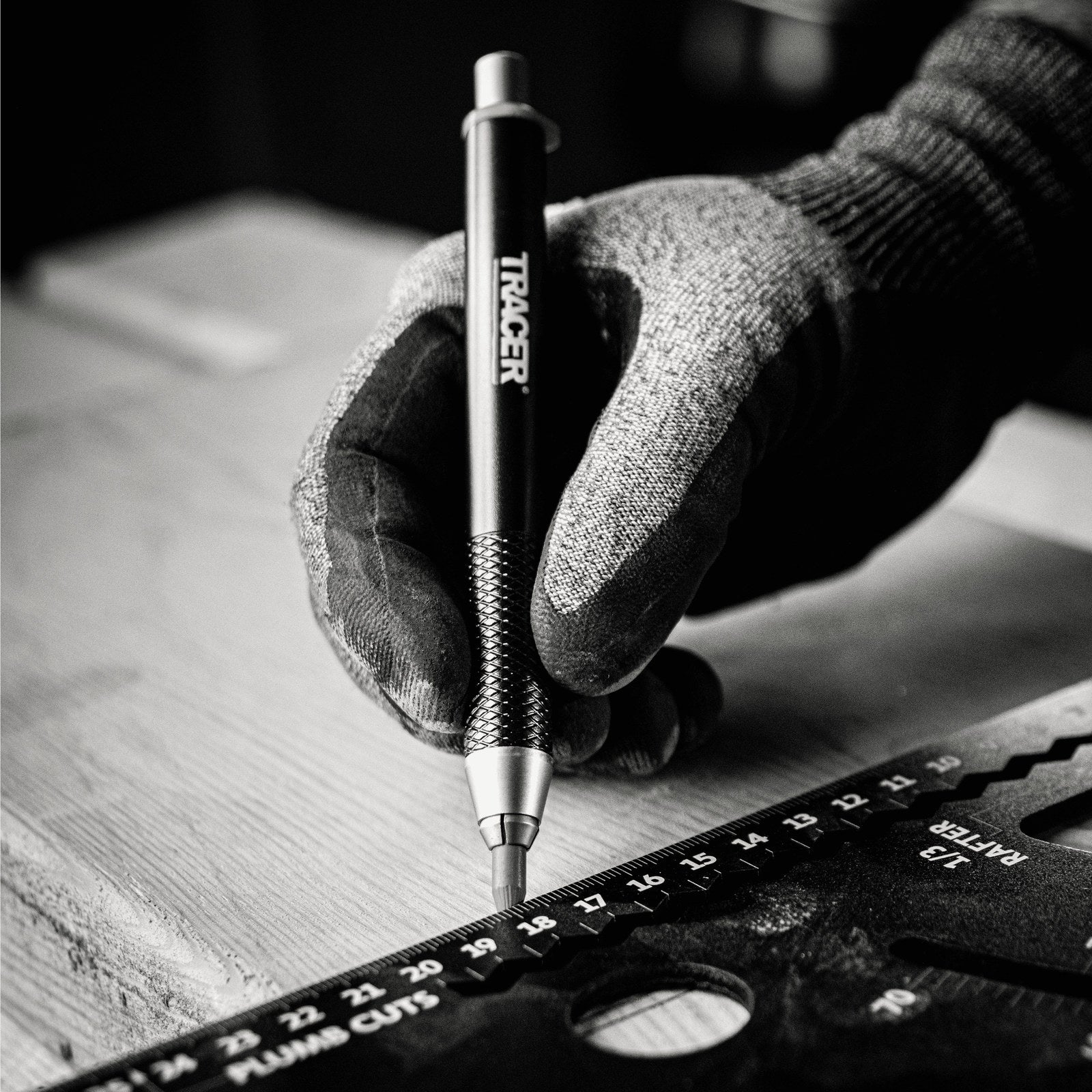 TRACER PRO 5.2mm Aluminium Tough Construction Pencil with Holster