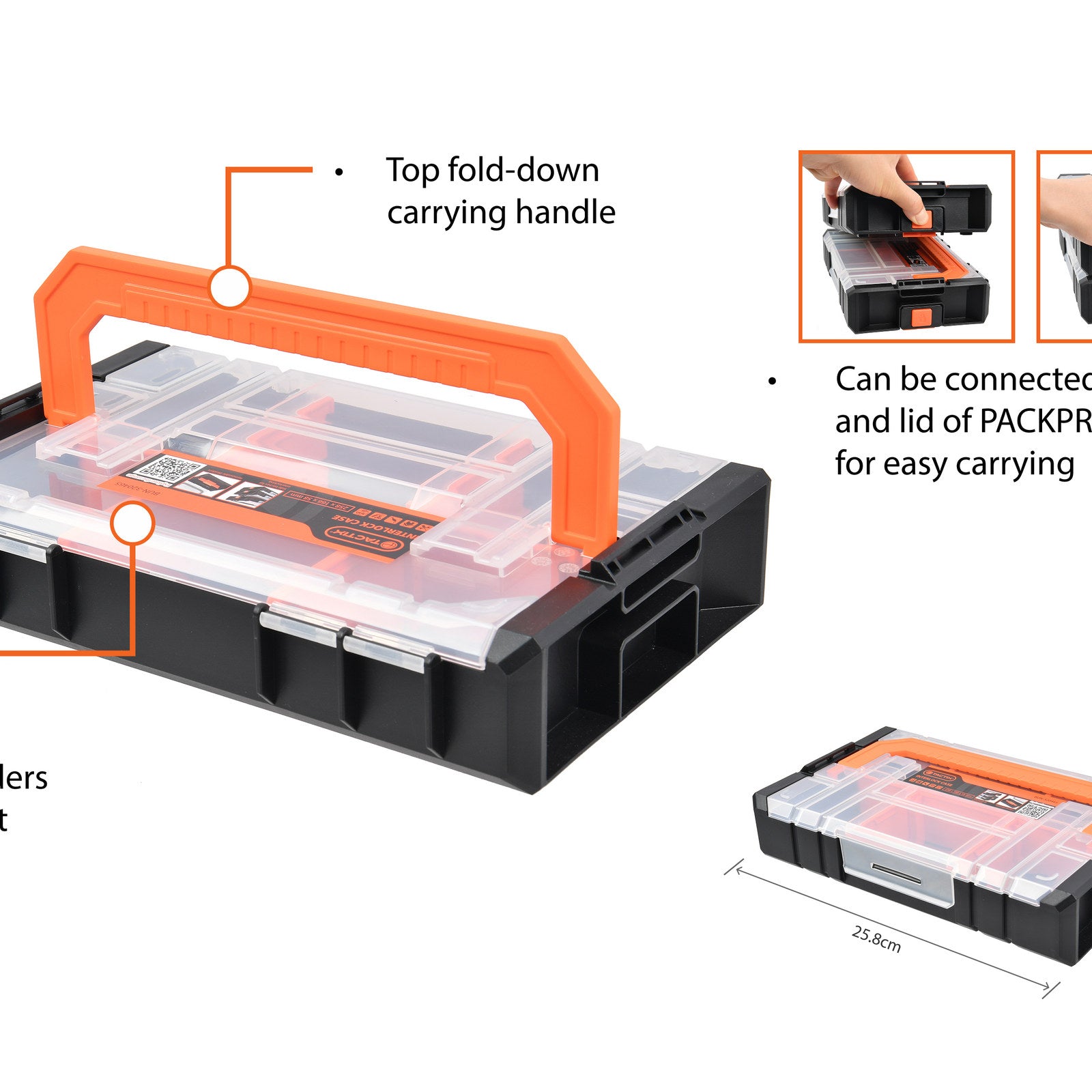 Tactix Interlock Storage Case