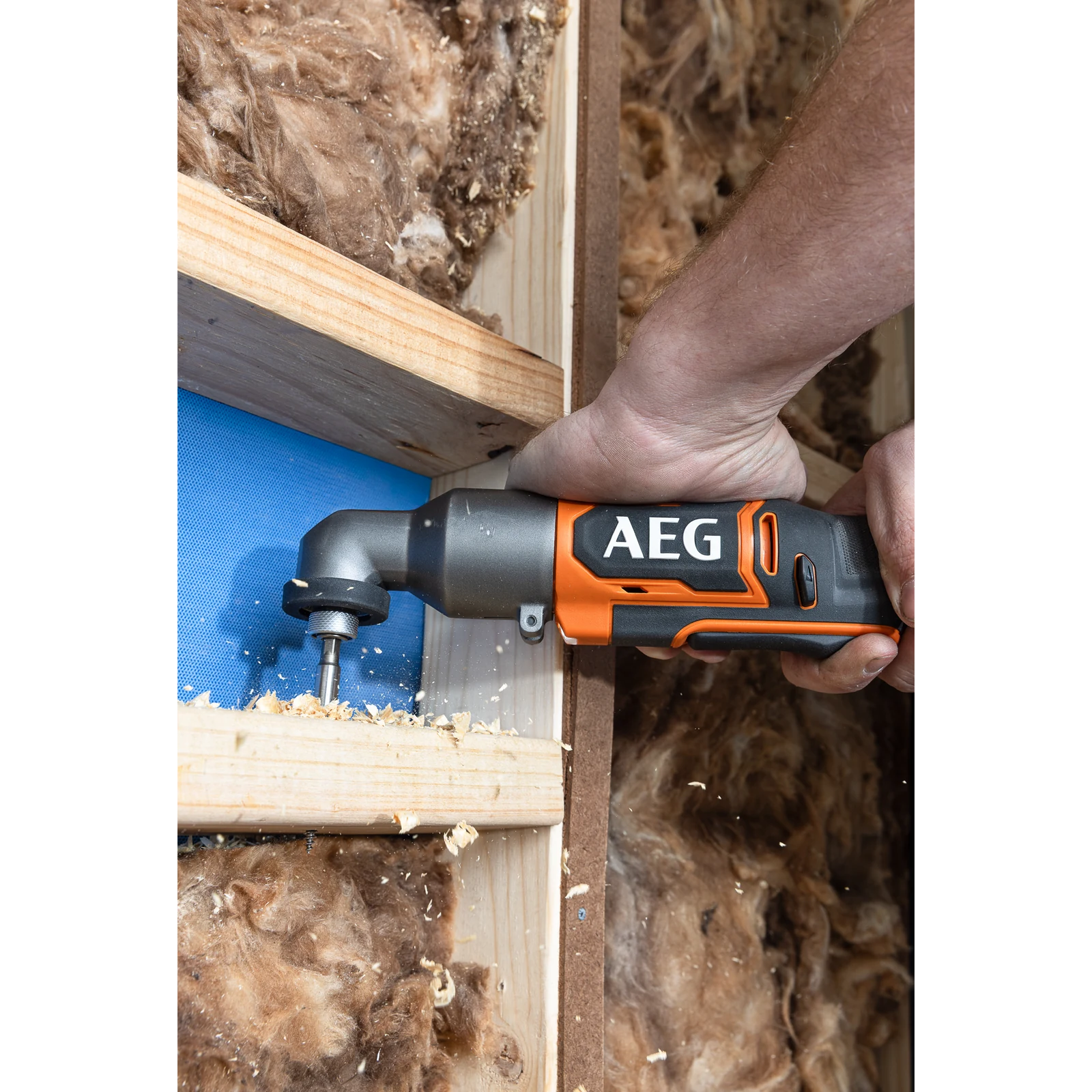 AEG 18V FUSION Right-Angled Impact Driver Skin A18FRAID0
