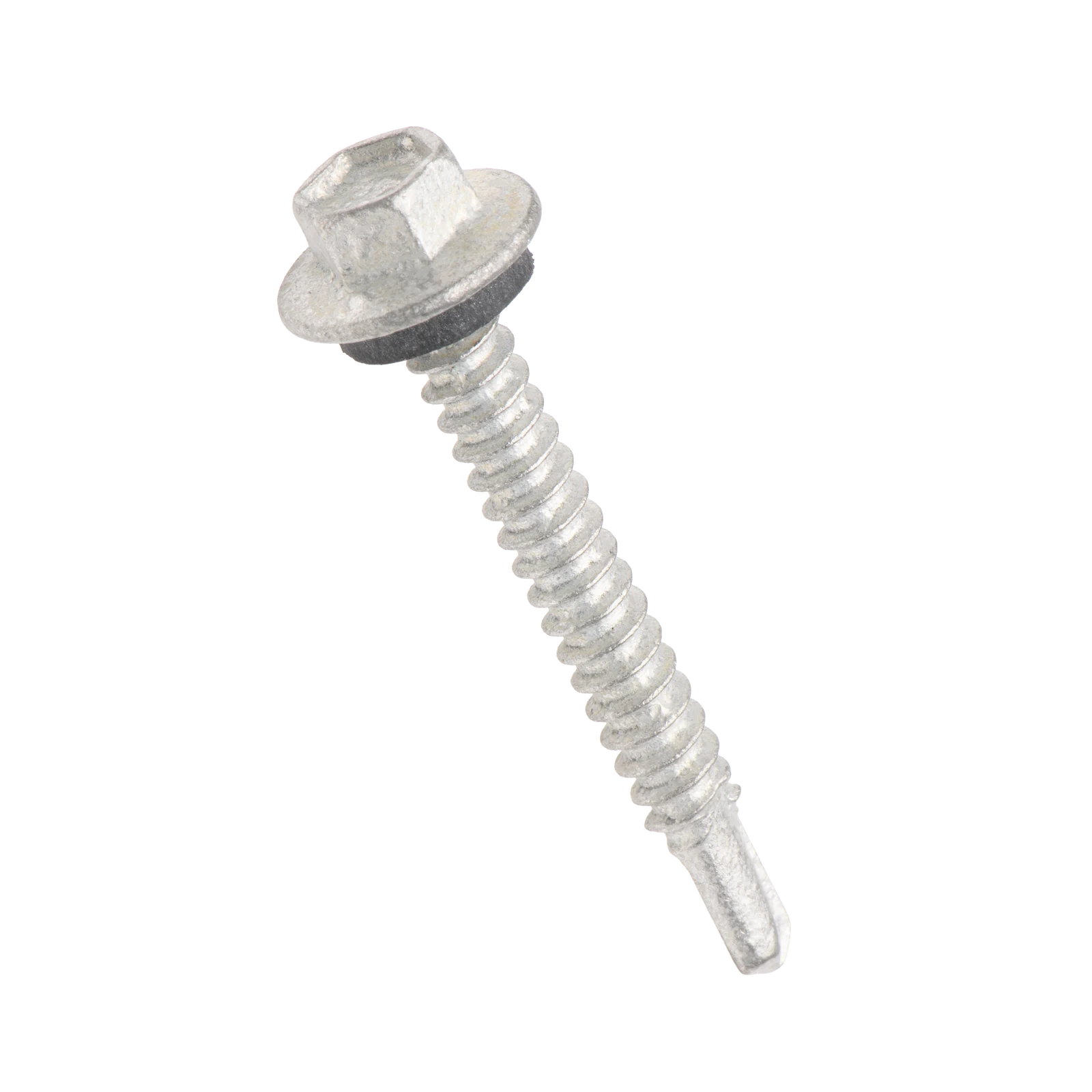 Buildex 12G x 45mm Class 3 Hex Head TEKS Cladding Screws with Seal - 8 Pack