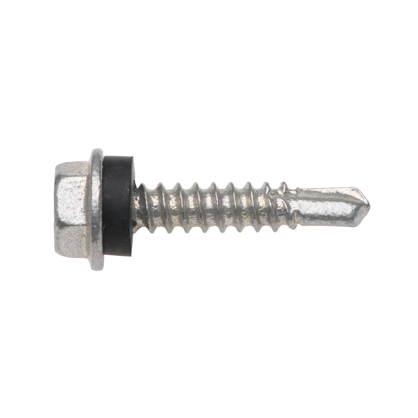 Buildex 10G x 25mm Class 4 Metal Cladding TEKS Screws with Seal, Hex Head - 20 Pack