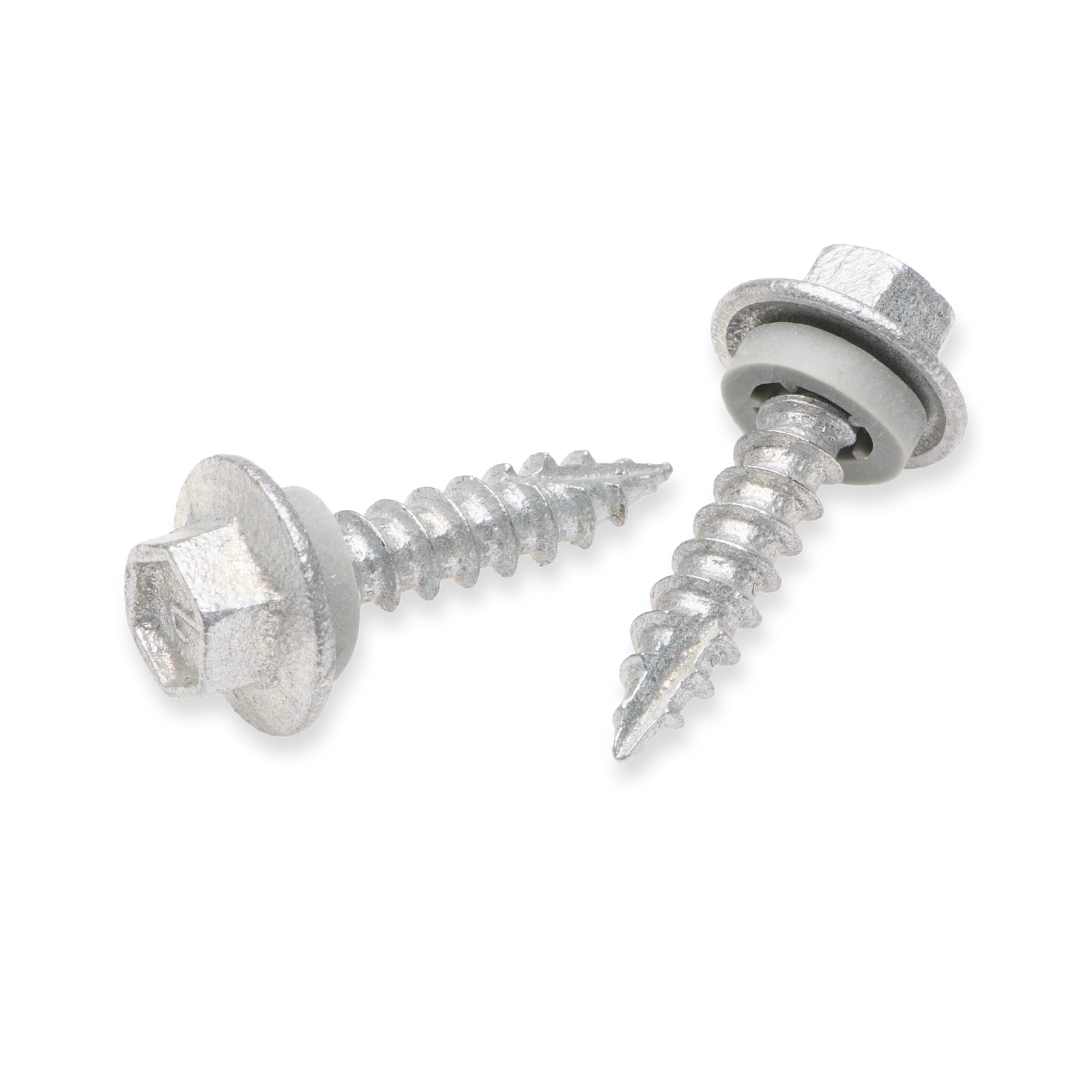 Buildex 12G x 25mm Class 3 Cladding Screws with Seal, Type 17 Hex Head - 15 Pack