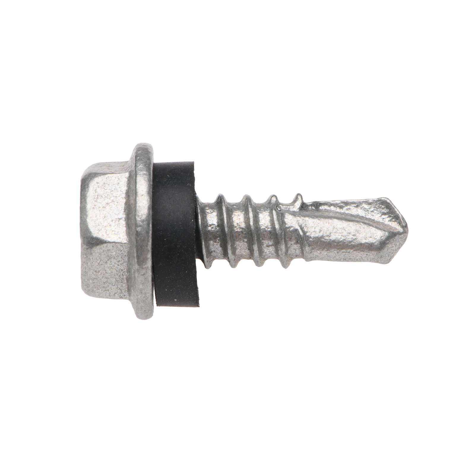 Buildex 10G x 16mm Class 4 Metal Cladding TEKS Screws with Seal, Hex Head - 100 Pack