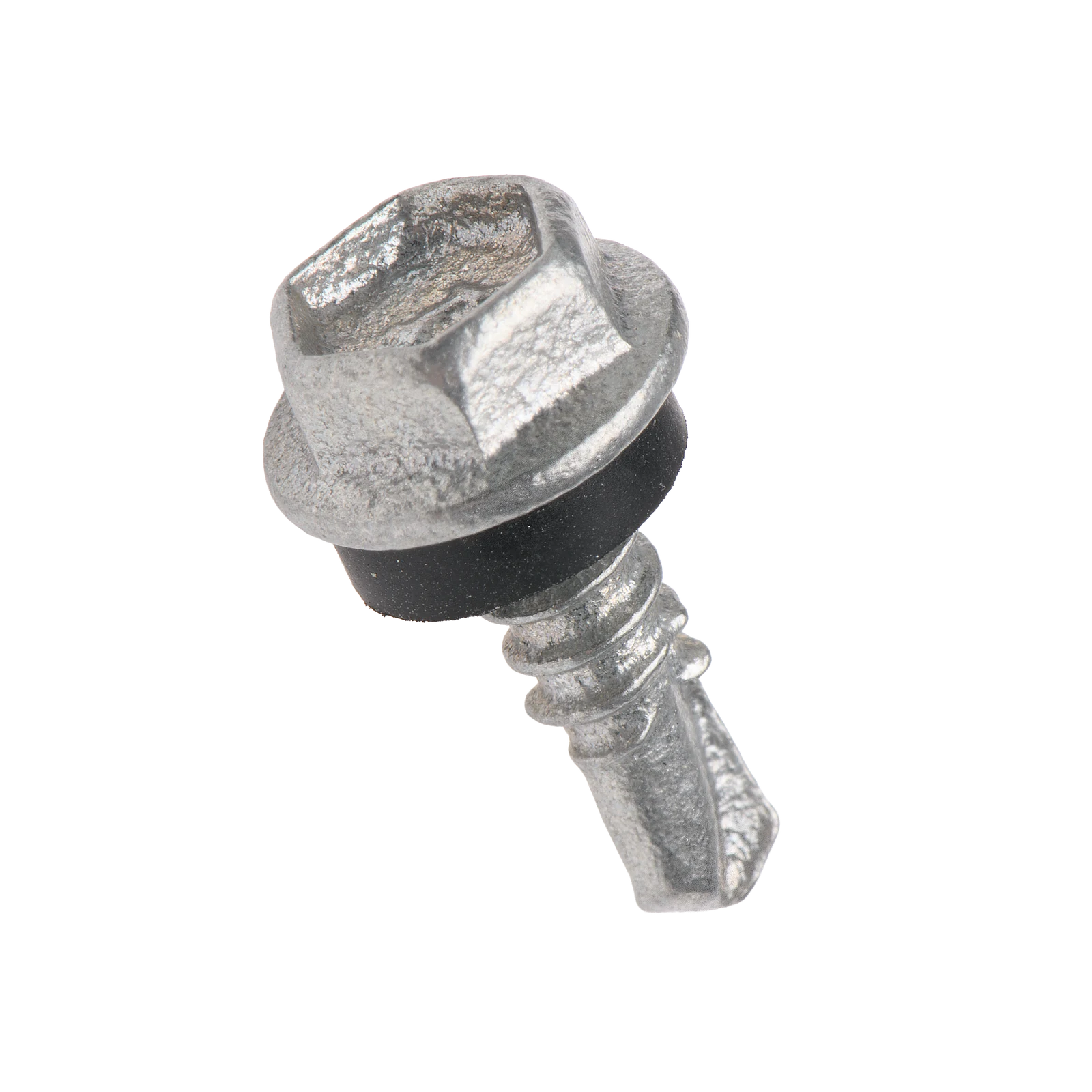 Buildex 10G x 16mm Class 4 Metal Cladding TEKS Screws with Seal, Hex Head - 100 Pack
