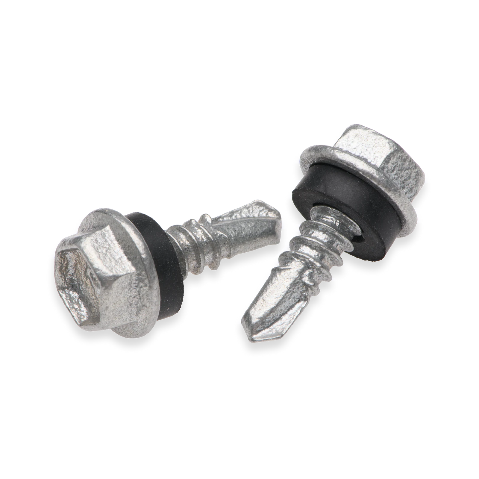 Buildex 10G x 16mm Class 4 Metal Cladding TEKS Screws with Seal, Hex Head - 100 Pack