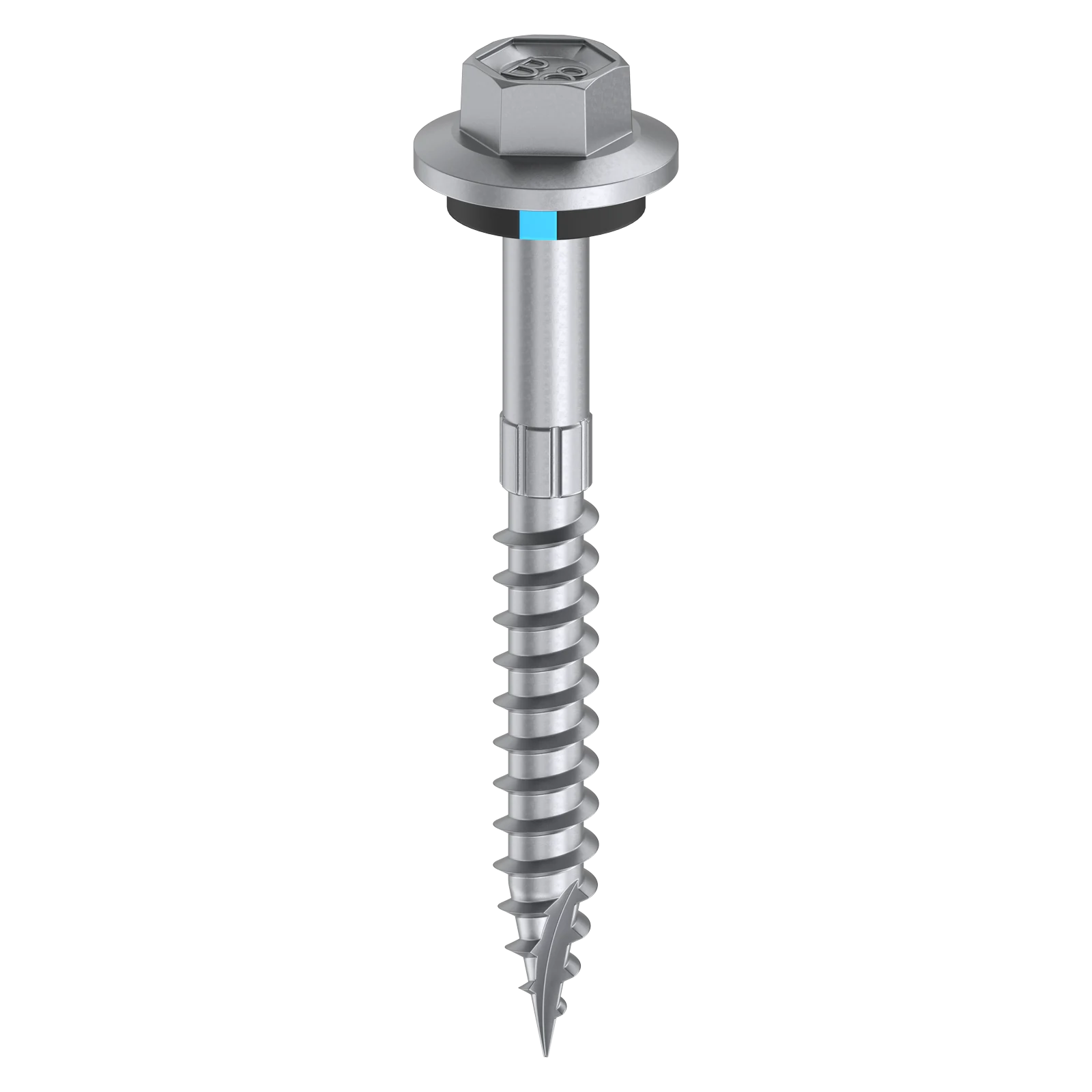 Bremick 14g x 65mm B8 Hex Roofing Screw Type 17 Carbon Steel - Box 500