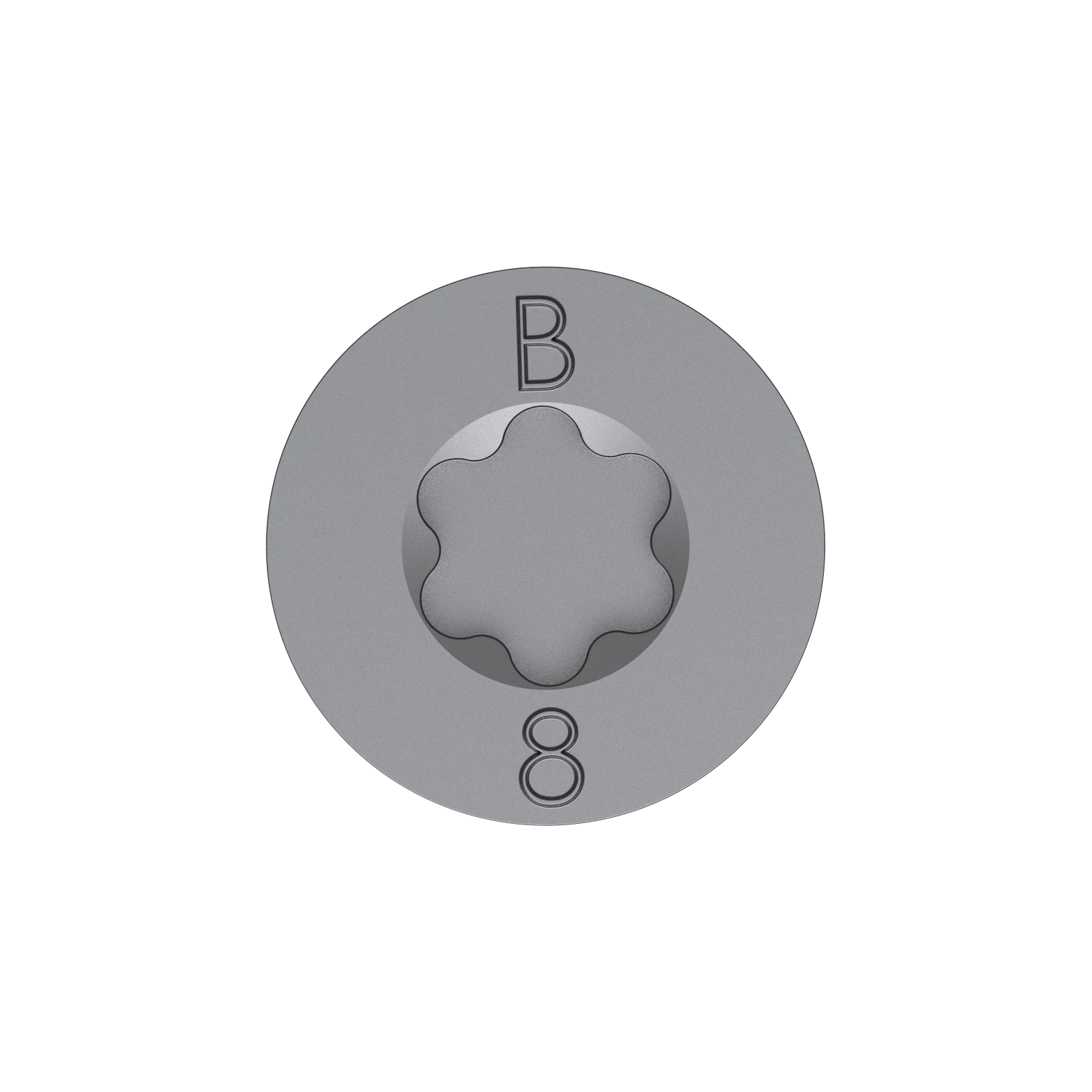 Bremick 14g x 50mm Bugle Head Metal Screw, Carbon Steel B8 Coating, T40 Drive Winged Drill Point - 100 Box