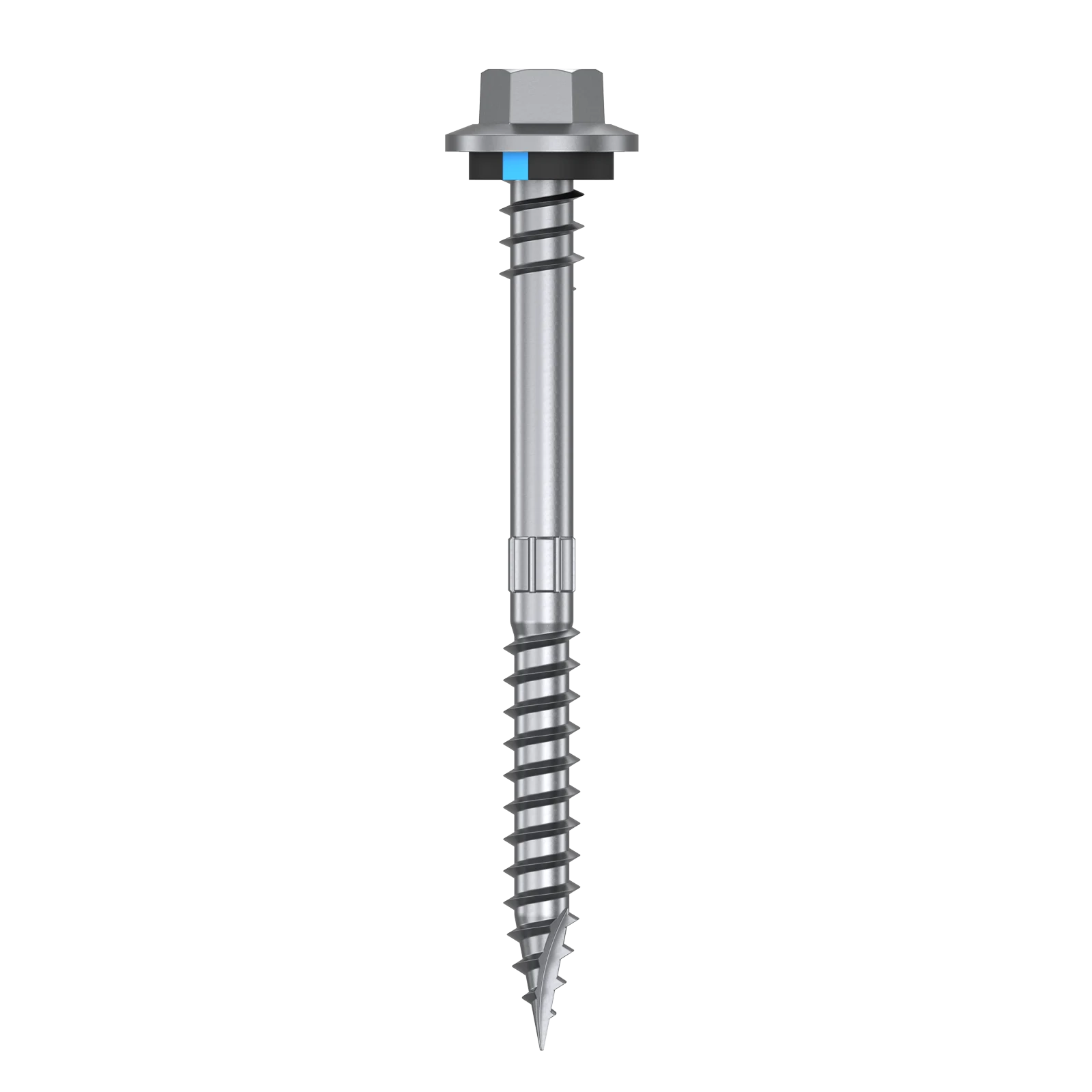 Bremick 12g x 65mm Hex Roofing Screw, Carbon Steel B8 Coating, Sealed Head Type 17 Point - 50 Pack