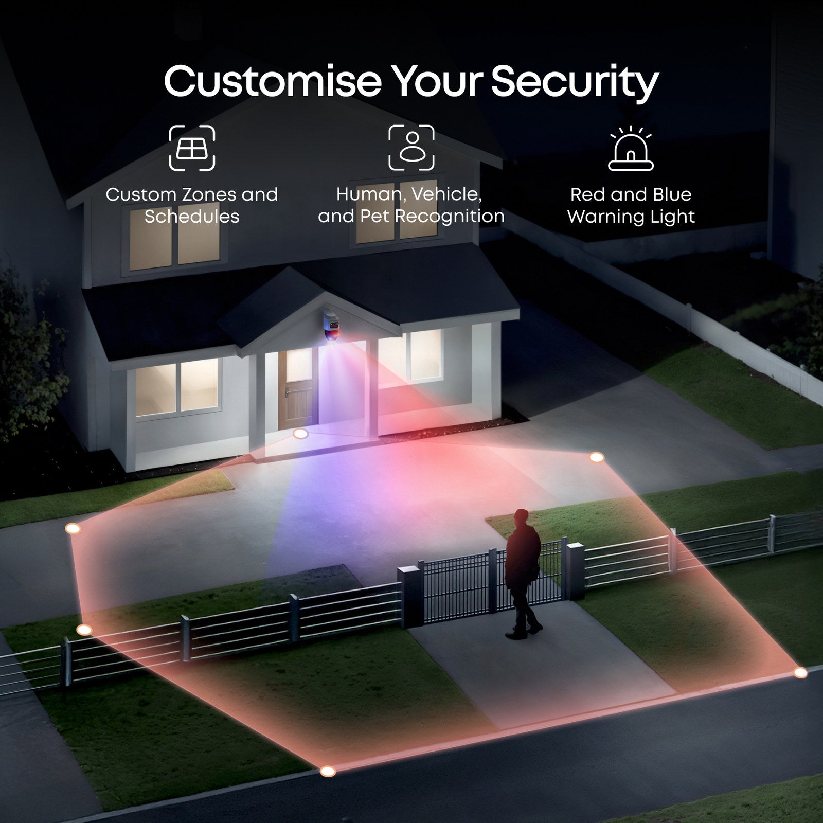 Eufy S4 NVR PoE 24/7 Security System with 2 PTZ & 2 Bullet Cameras