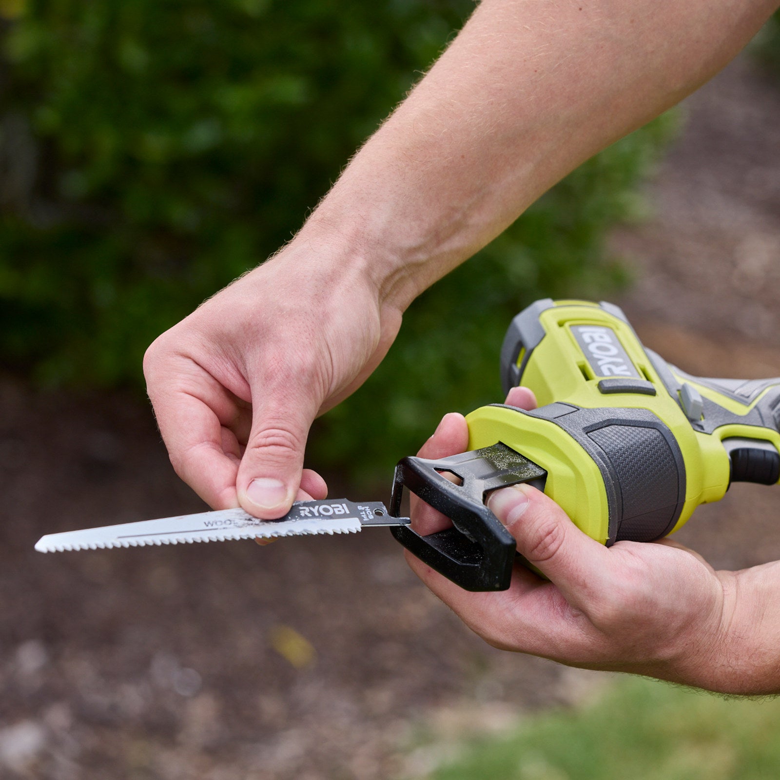 Ryobi 18V ONE+ One-Handed Reciprocating Saw RCRS18 - Tool Only