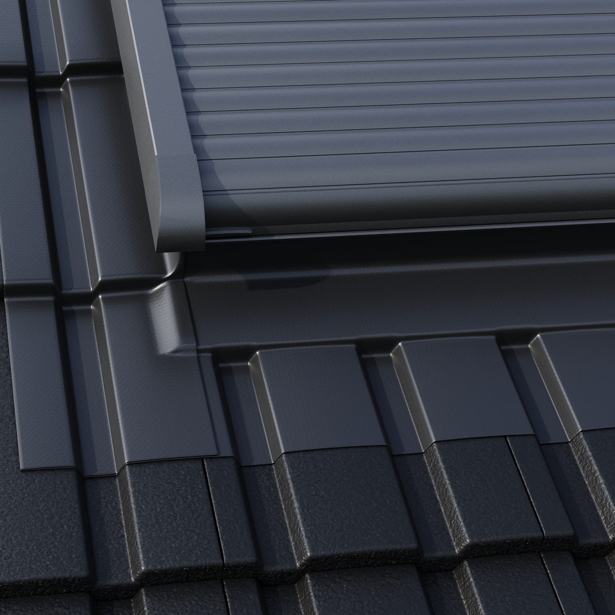 Wakaflex 560mm x 5m Black Lead Free Roof Flashing with Aluminium Mesh