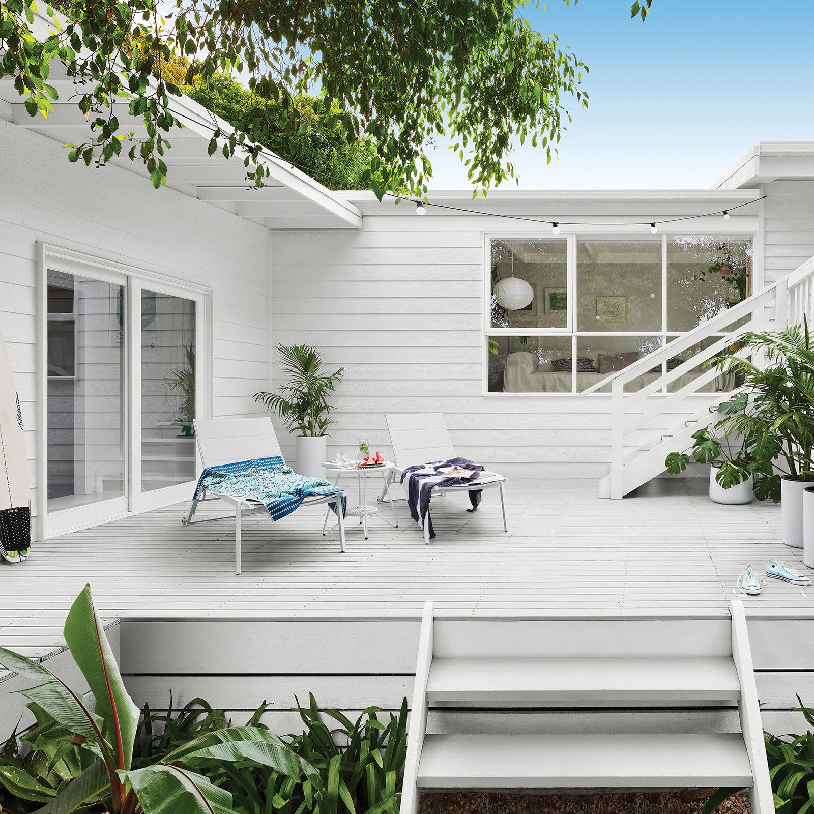 Cabot's 500ml White Timbercolour Deck and Exterior Paint Water Based