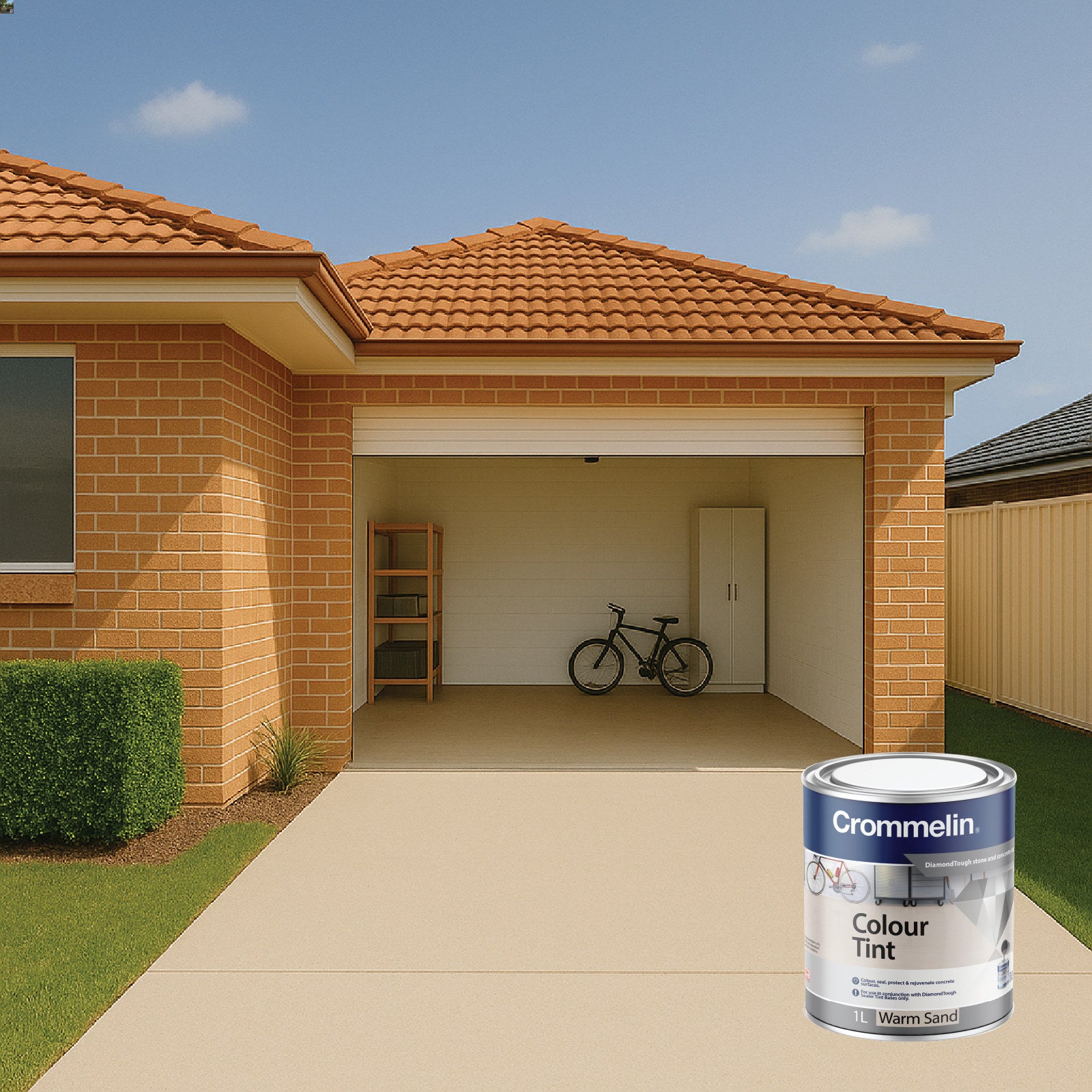 Crommelin DiamondTough Colour Tint 1L Warm Sand Solvent Based