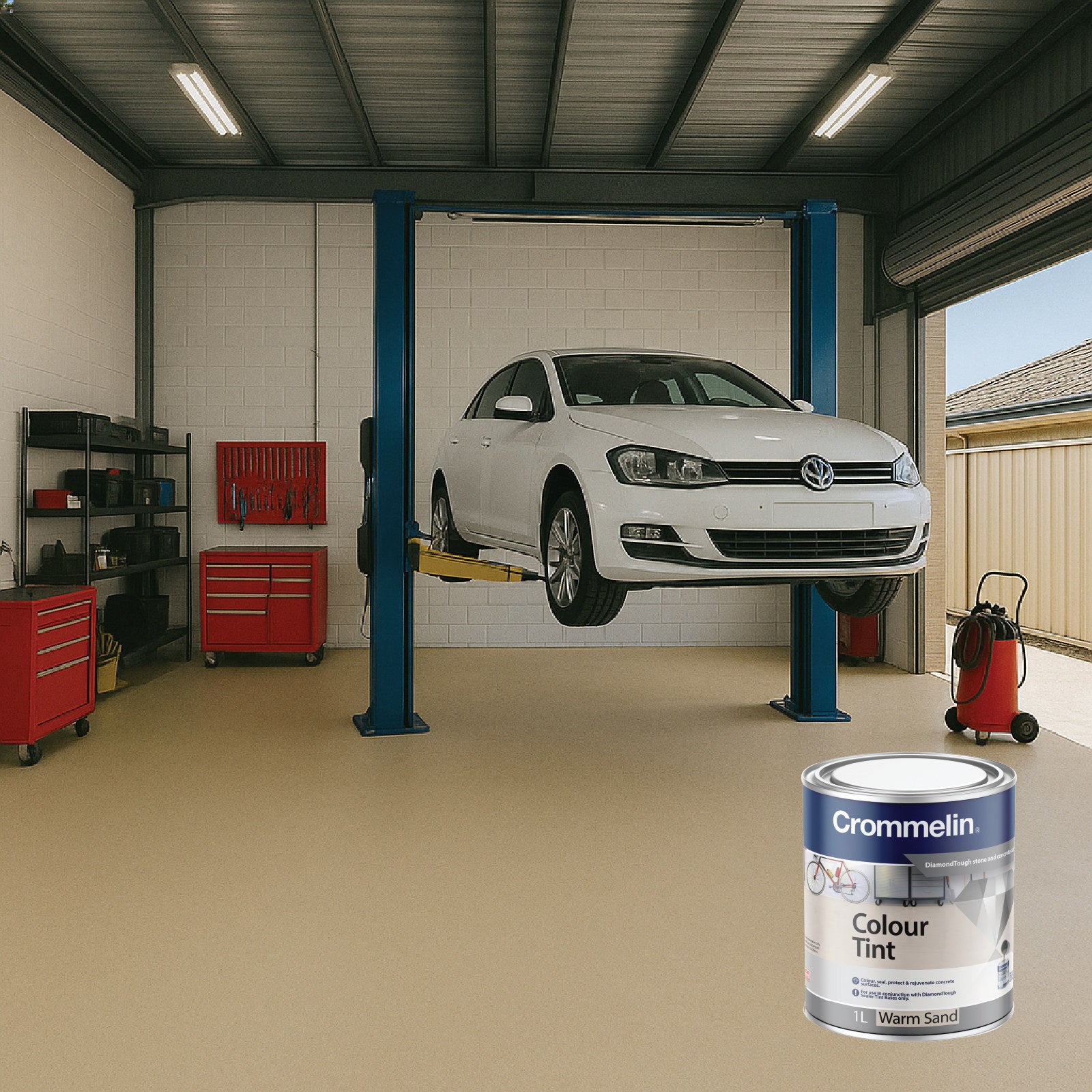 Crommelin DiamondTough Colour Tint 1L Warm Sand Solvent Based