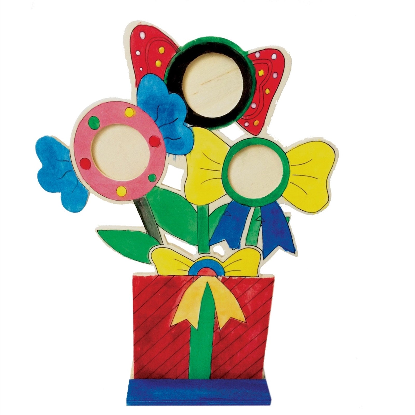 Boyle Photo Frame with Display Stand Paint Kit - Plywood