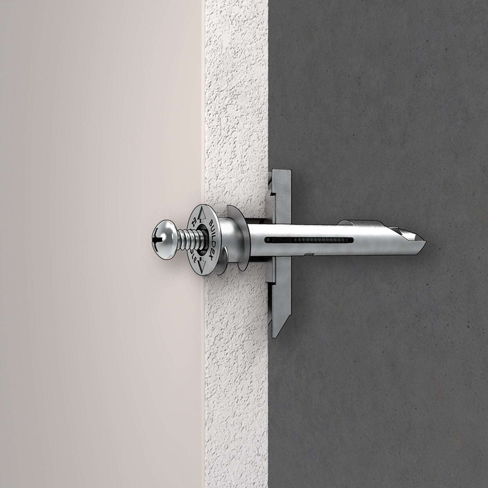 Ramset 8 x 64mm ToggleMate Zinc Alloy Plasterboard Toggle Anchor With Screw - 2 Pack