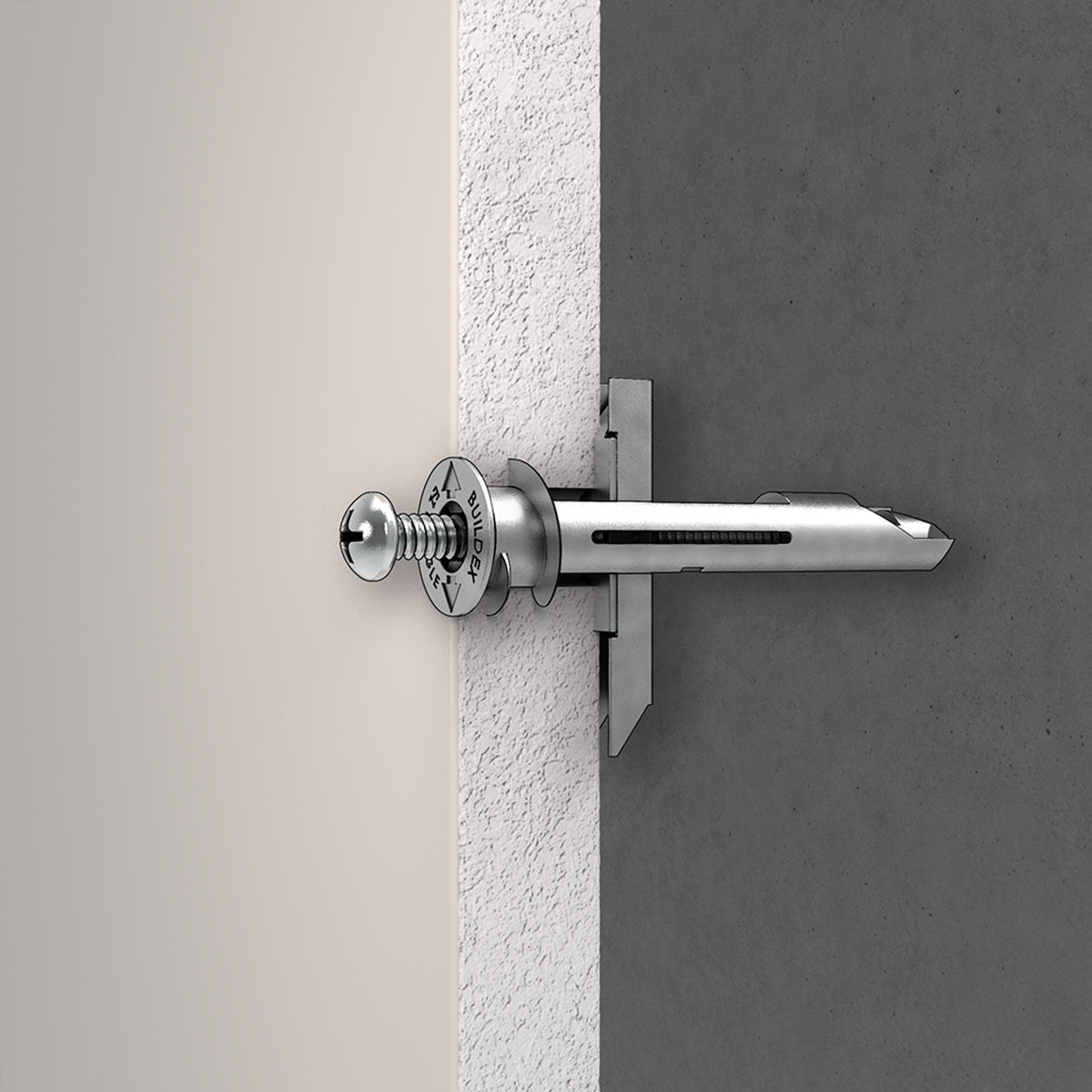 Ramset ToggleMate Plasterboard Toggle Anchor Zinc Alloy - 50 Pack