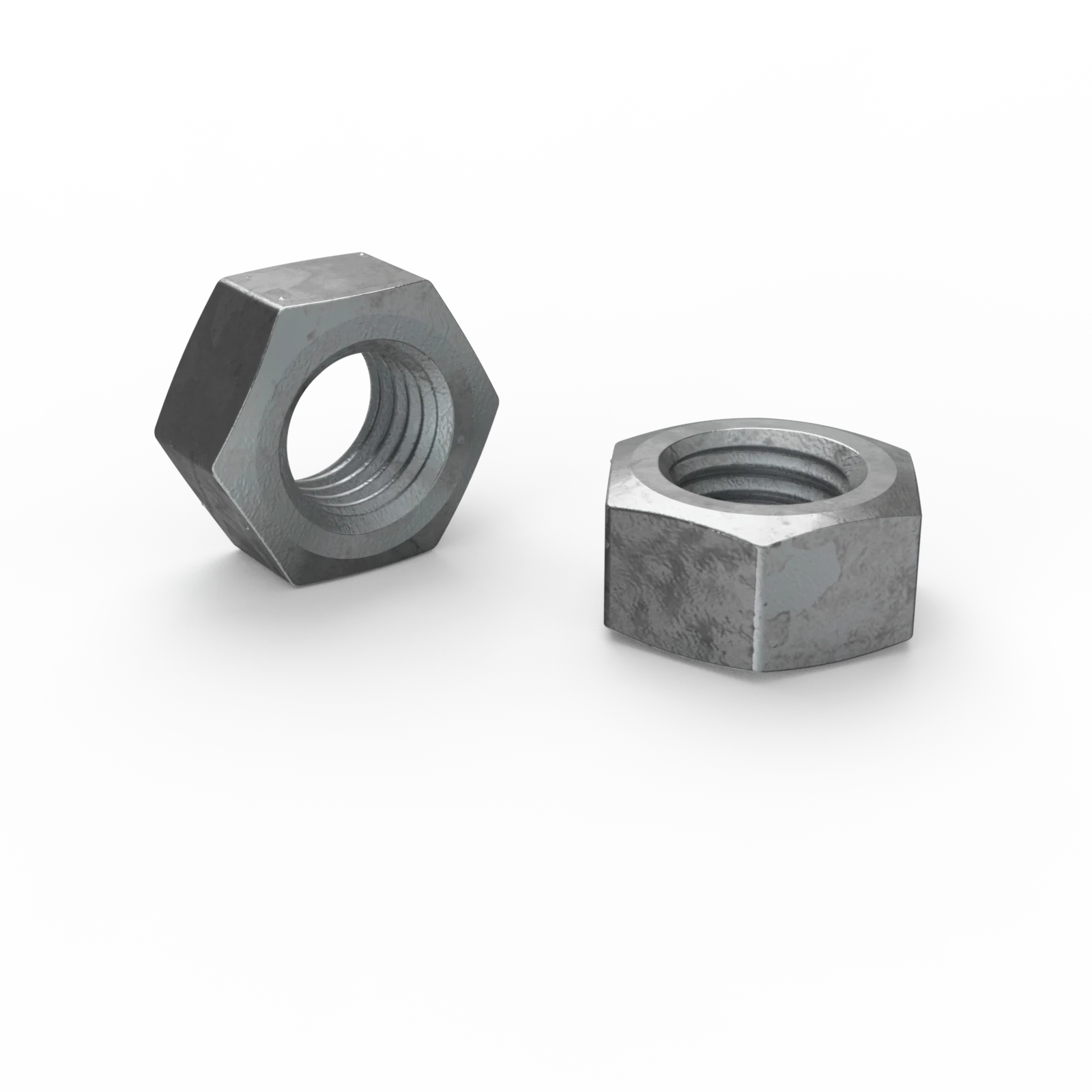 Zenith M10 Hot Dip Galvanised Hex Nut - 4.6 Grade Steel