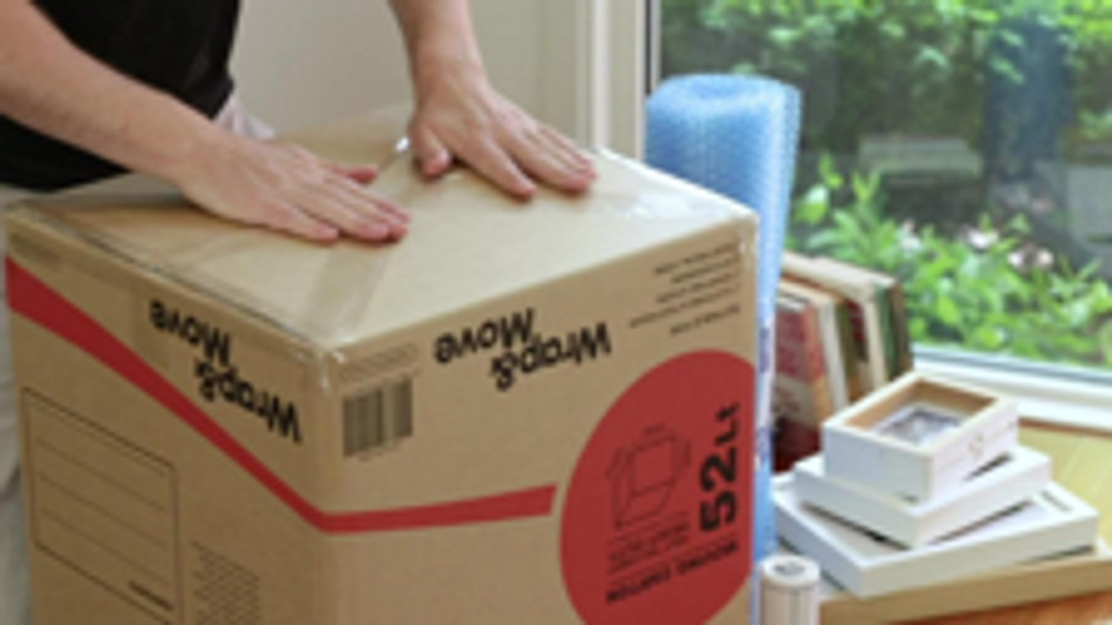 Wrap & Move Clear Heavy Duty Packing Tape - 48mm x 50m BOPP 3 Pack