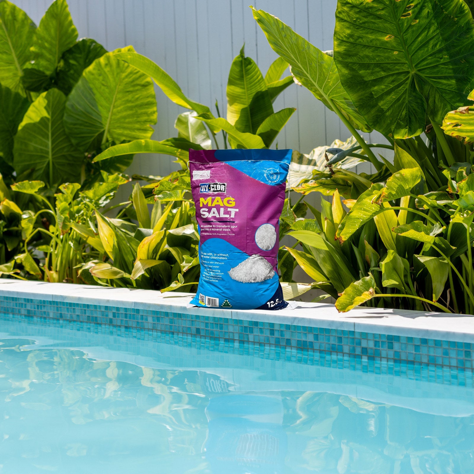 Hy-Clor Mag Salt 12.5kg Magnesium Chloride Pool Chemical