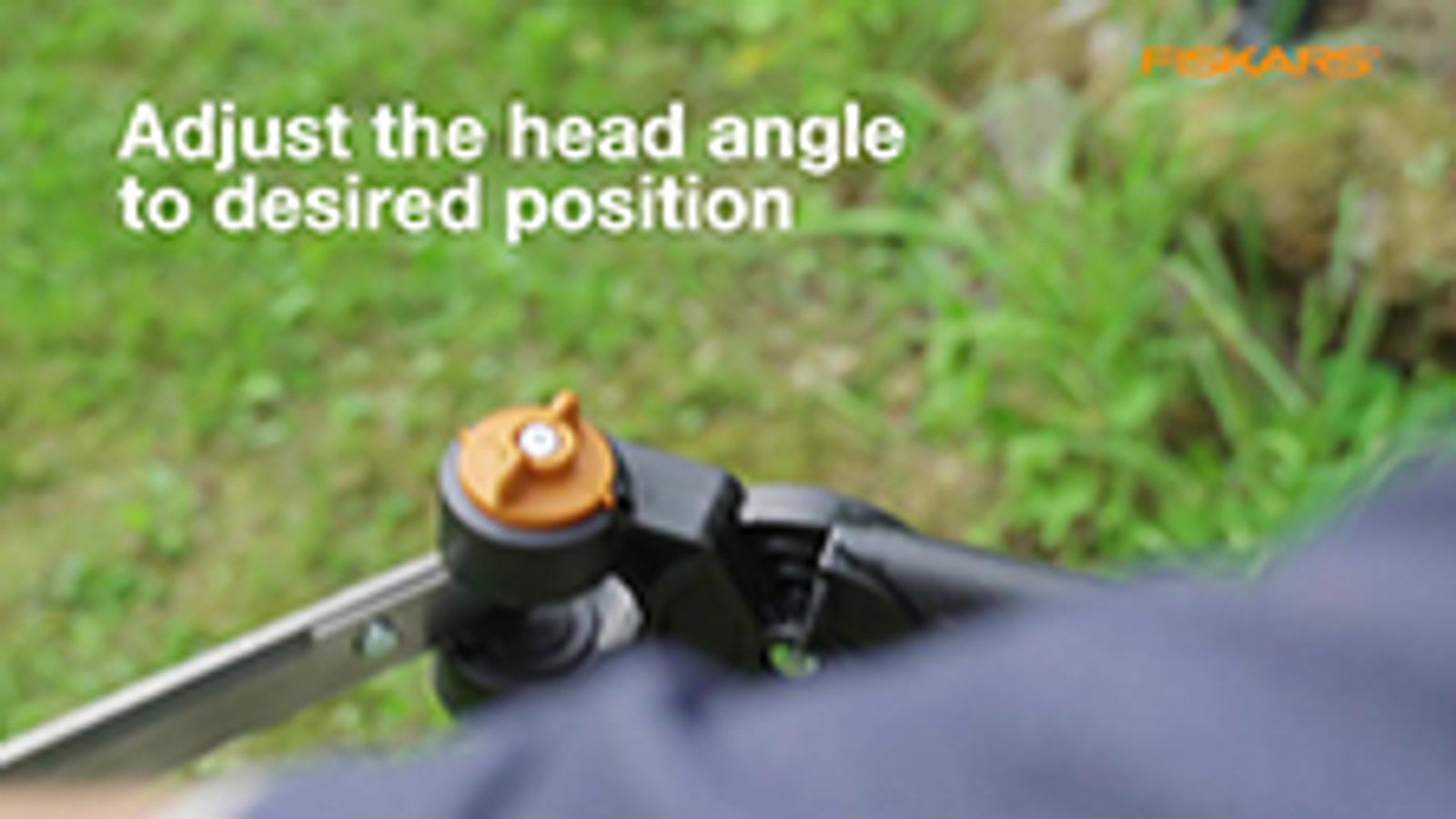 Fiskars PowerLever Grass & Hedge Shears with Stainless Steel Blade & Rotating Head