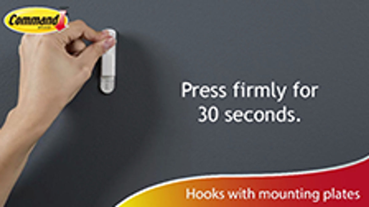 Command White Adhesive Micro Hooks, 225g, 3 Pack