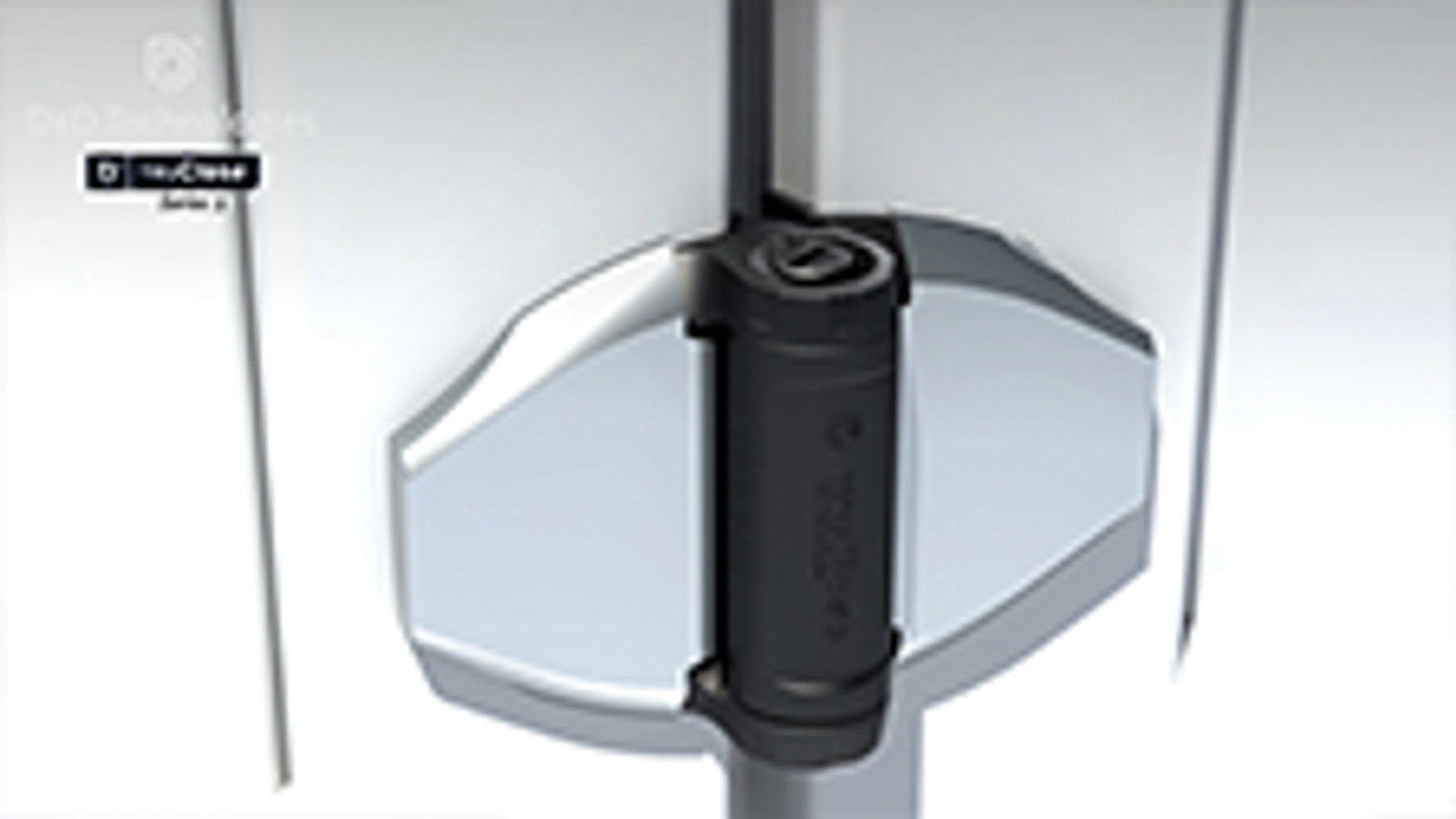D&D Technologies TruClose Heavy-Duty Self-Closing Adjustable Safety Gate Hinges, Black, High-Traffic & Pool