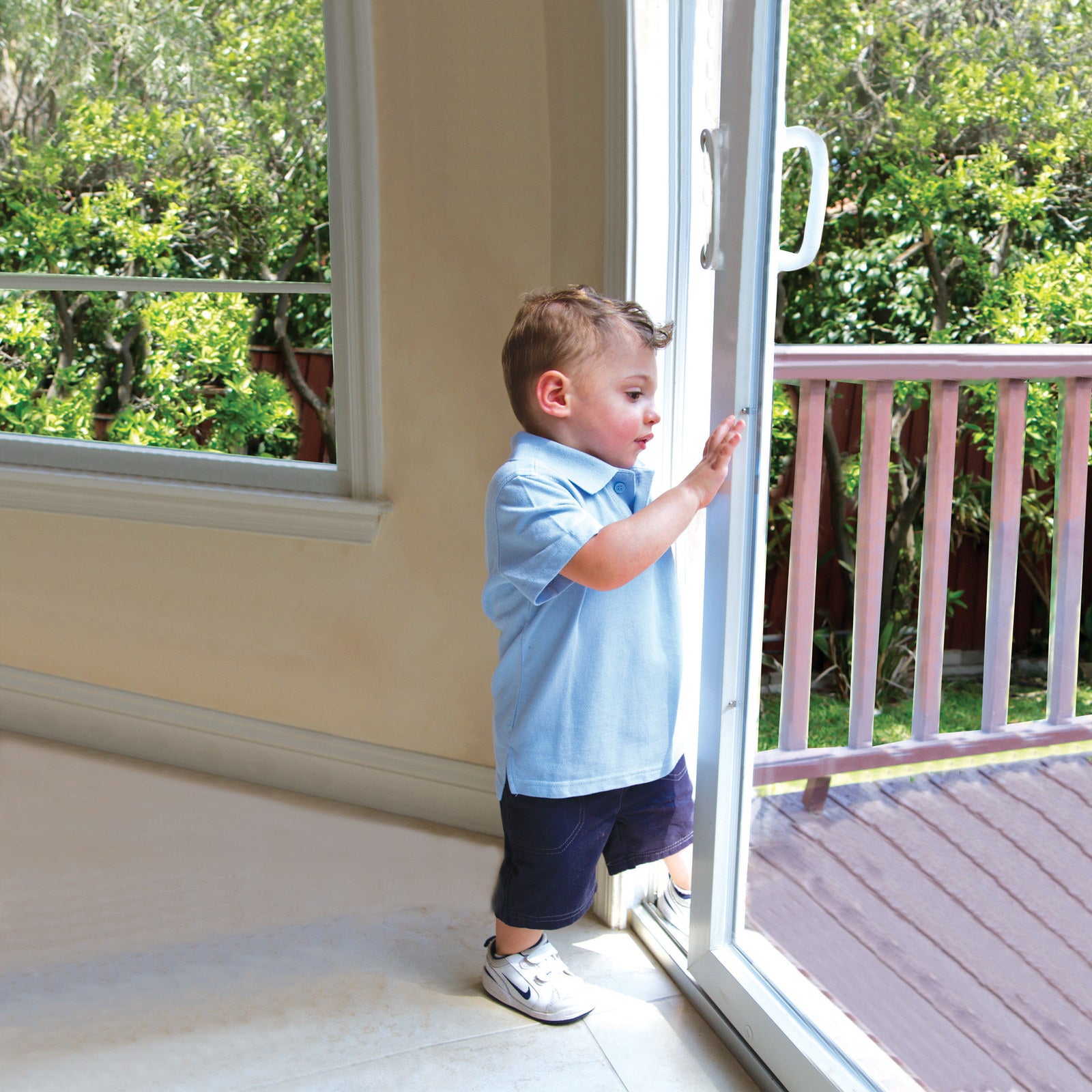 Dreambaby Child Safety Sliding Door and Window Lock - 2 Pack, Polycarbonate