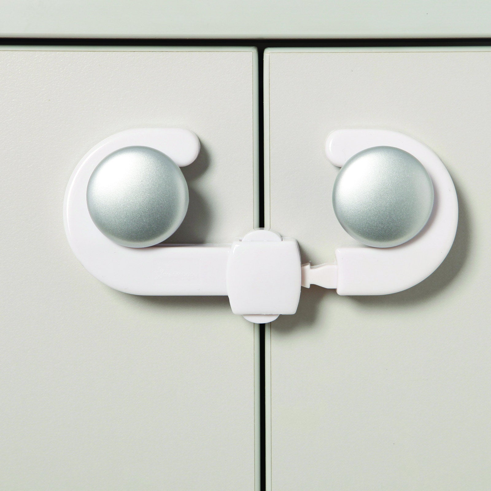 Dreambaby Child Safety Secure-A-Lock Cabinet Lock, White ABS
