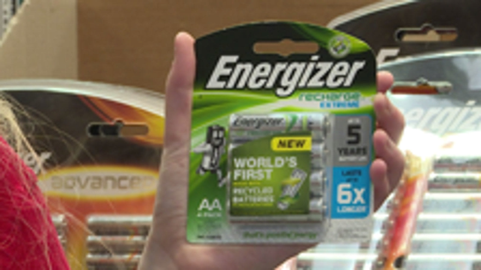 Energizer Recharge Extreme 1.2V AA Battery 2300mAh - 4 Pack NH15BP4T