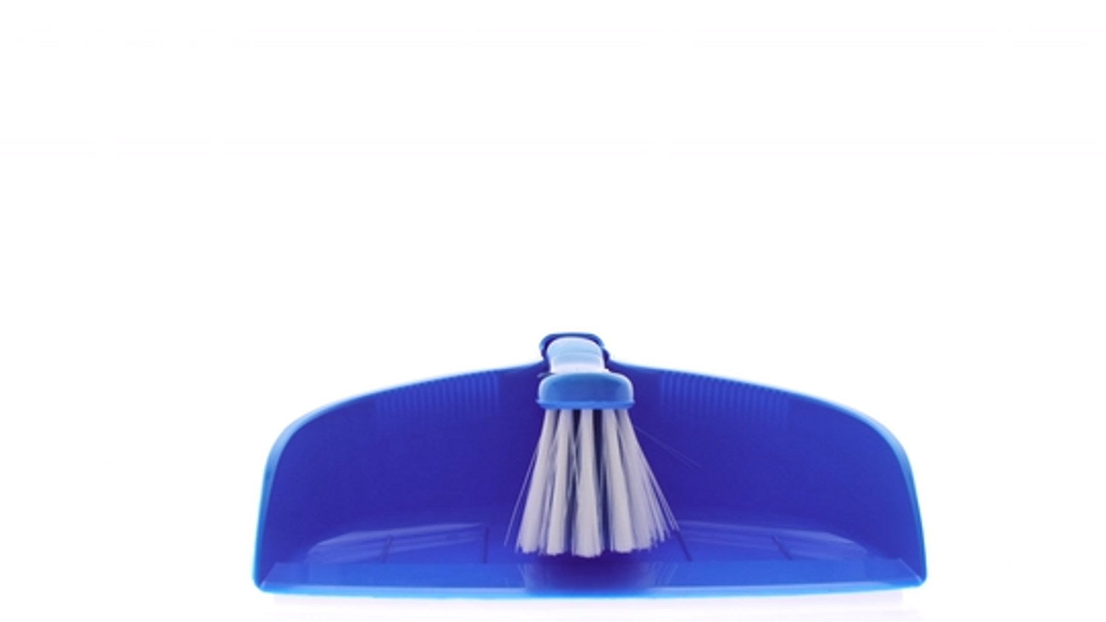 Geelong Brush Dustpan and Brush Set Blue/White