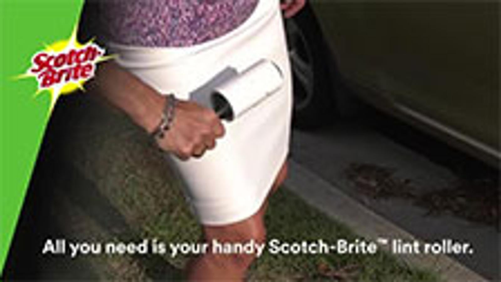 Scotch-Brite Pet Hair Lint Roller, 56 Sheet