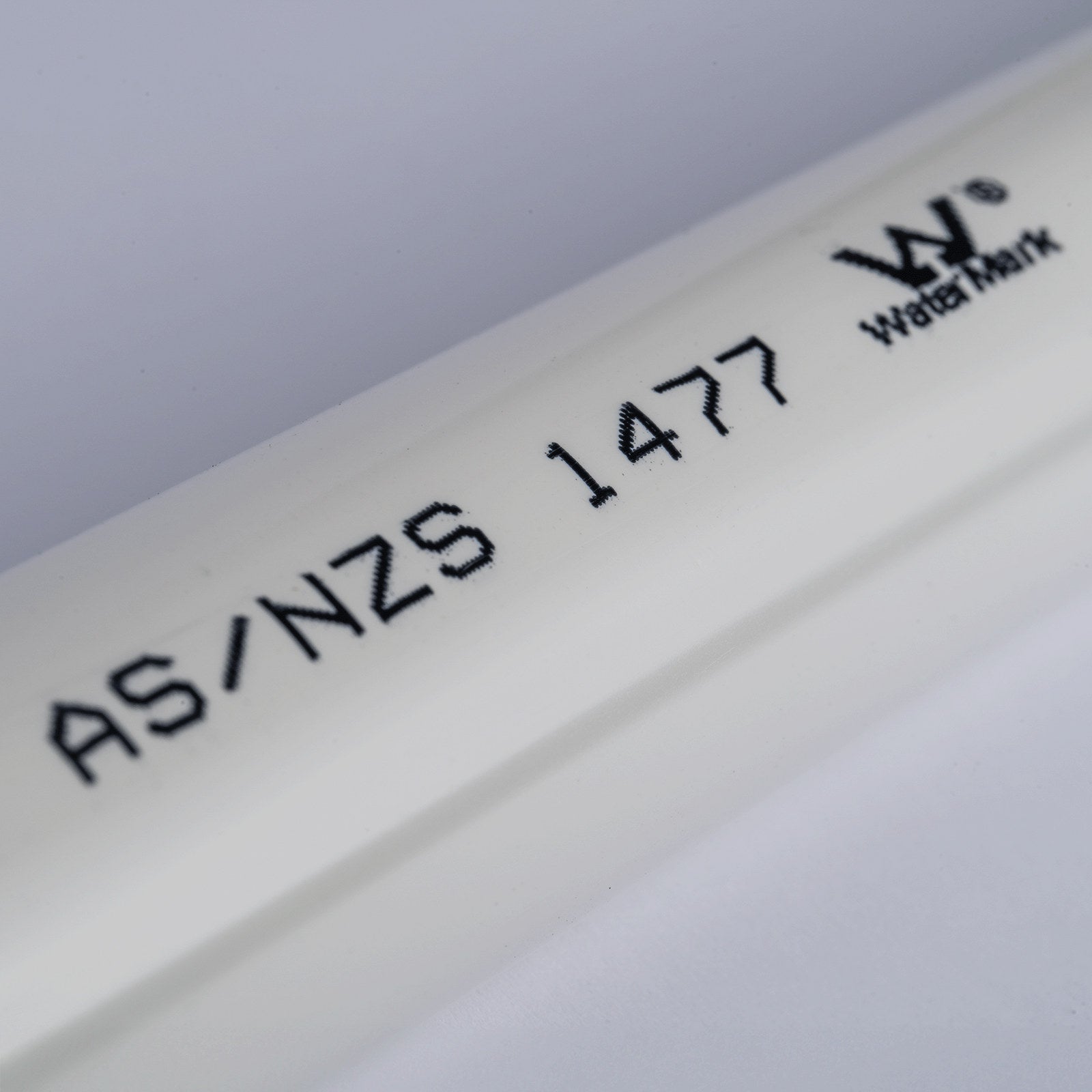 Holman 25mm x 1m Class 12 Pressure PVC Pipe, White Water Transfer Pipe