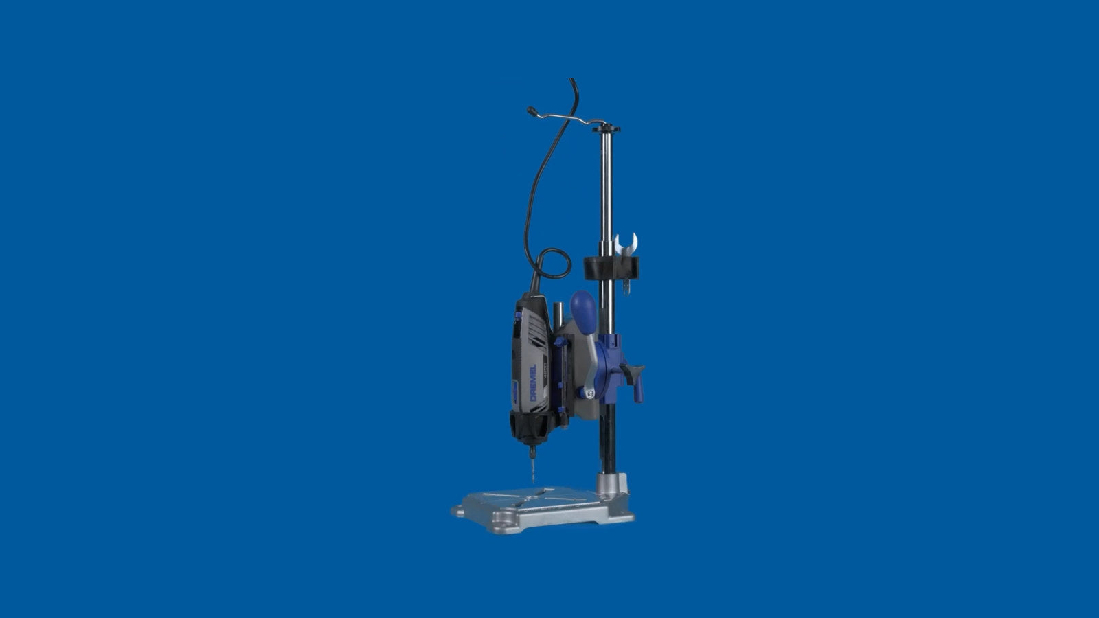 Dremel 3-in-1 Workstation Attachment Drill Press 220, Grey and Blue