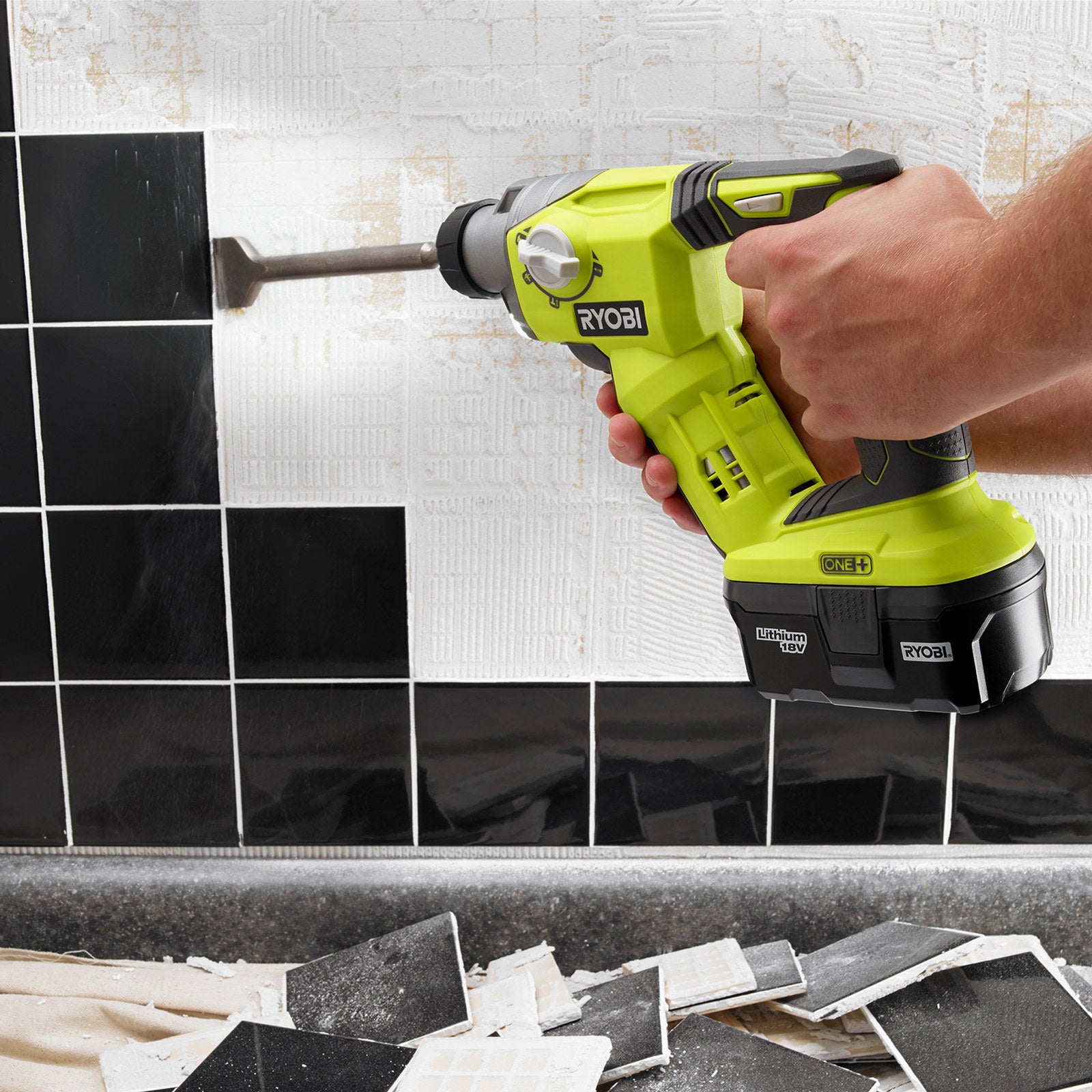Ryobi ONE+ 18V Brushless SDS+ Cordless Rotary Hammer Drill Skin Only R18SDS-0