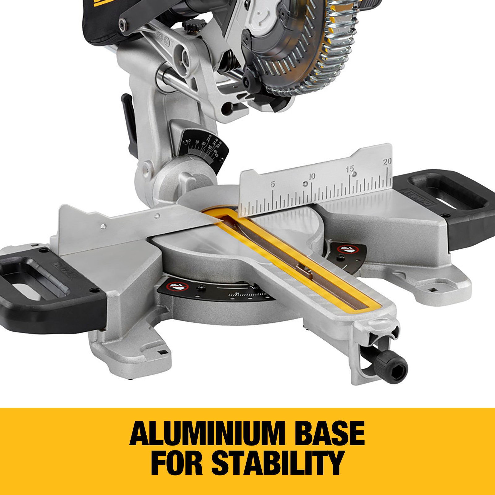 DeWALT 18V XR 184mm Cordless Sliding Mitre Saw - Skin Only DCS365N-XE