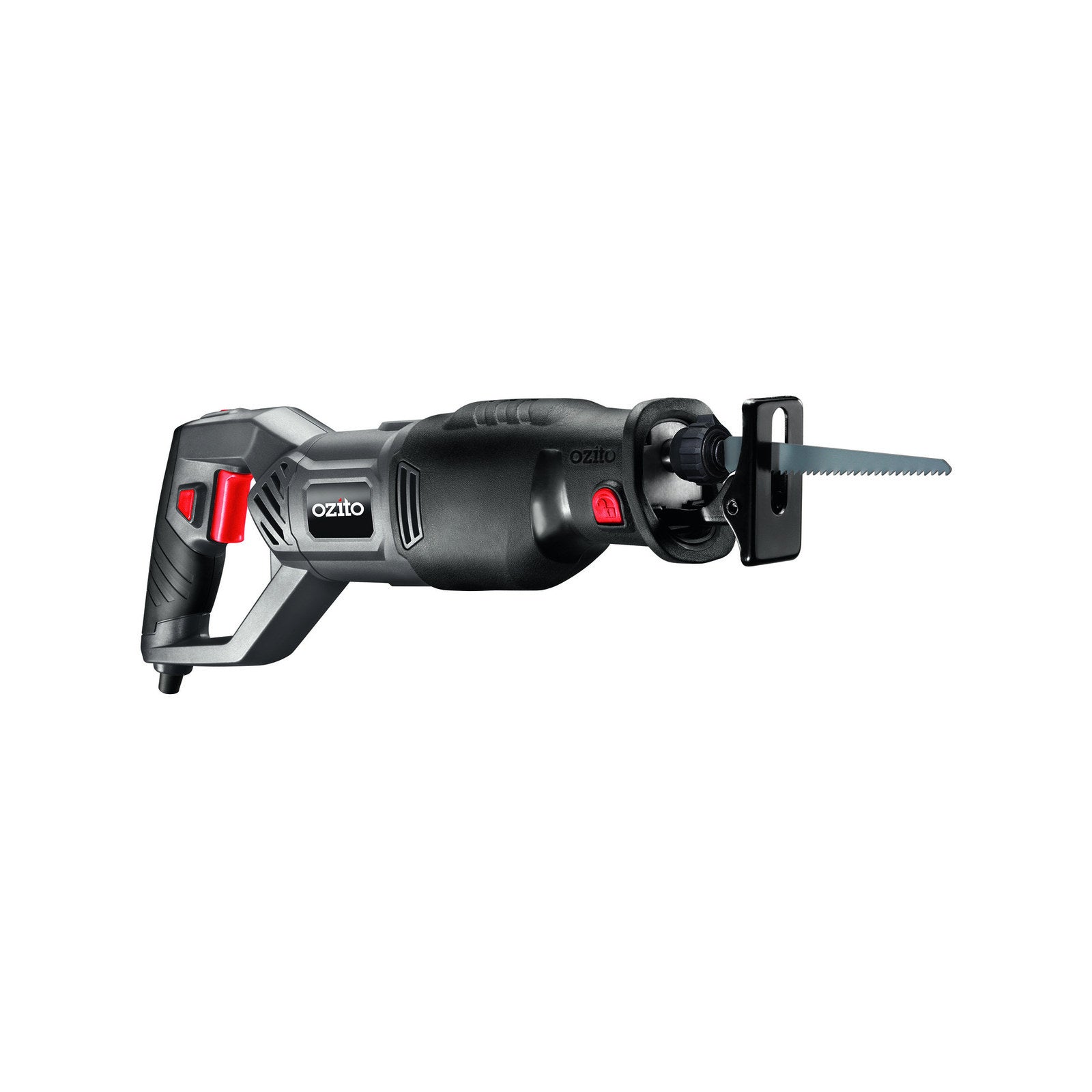 Ozito 920W Reciprocating Saw RSW-5200, Variable Speed, Keyless Blade Change, Lock-On, 3000 SPM