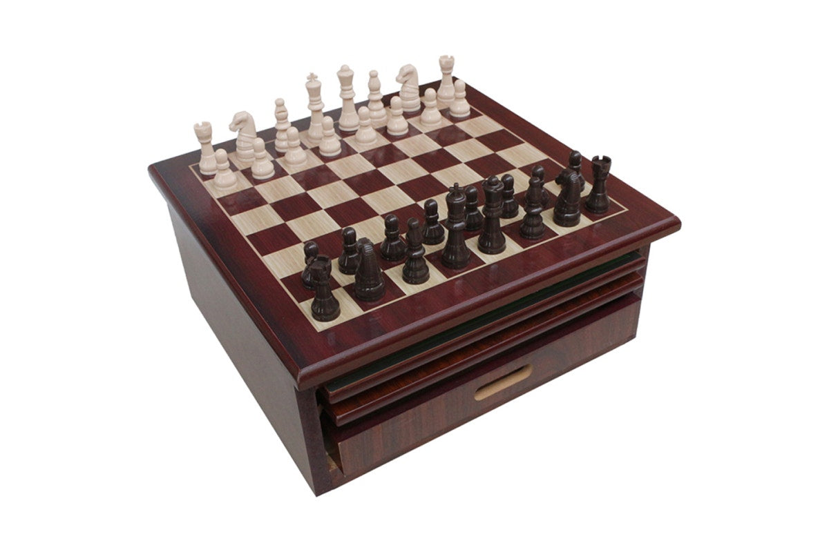Kogan 15-in-1 Games Board (Dark Brown)