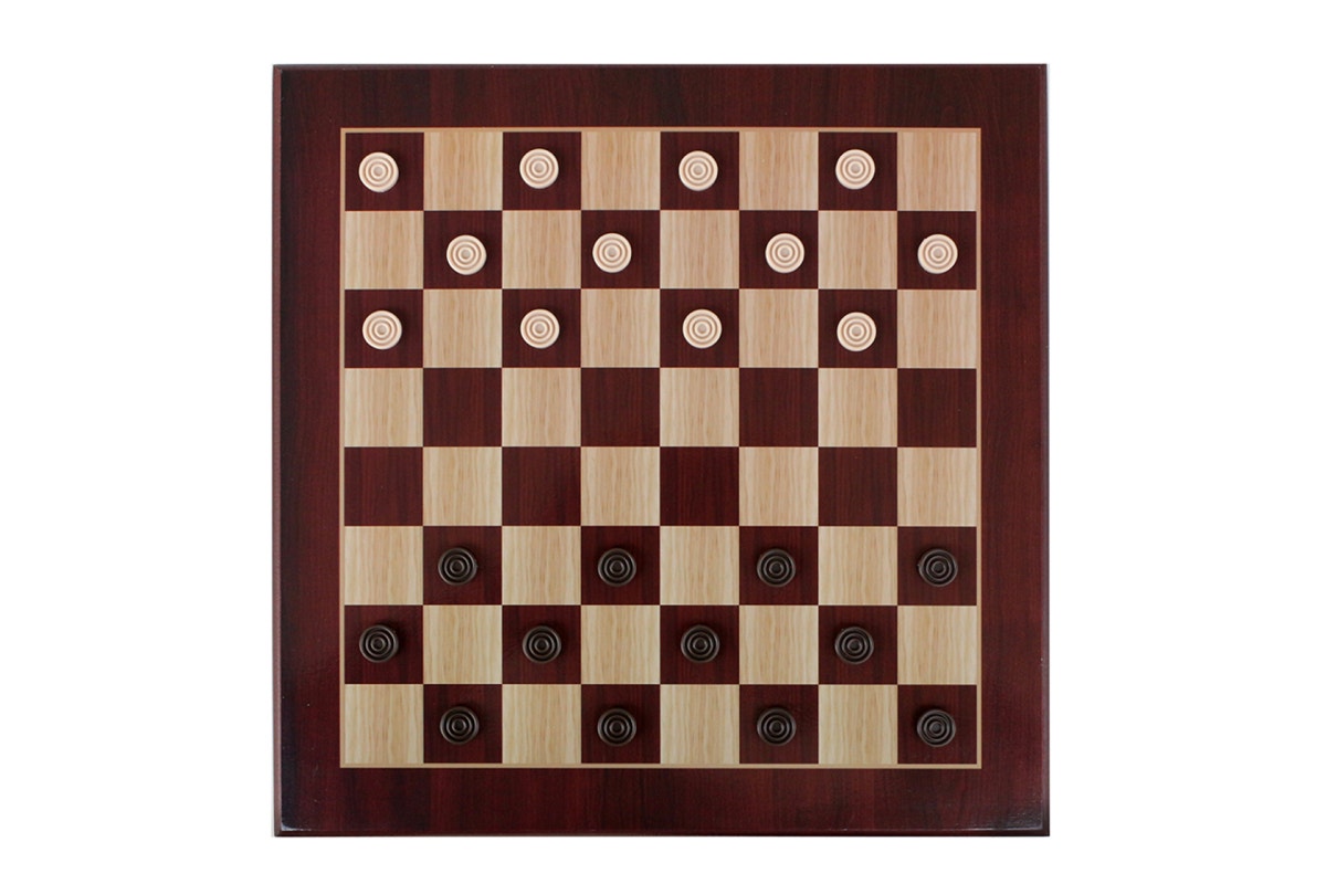 Kogan 15-in-1 Games Board (Dark Brown)