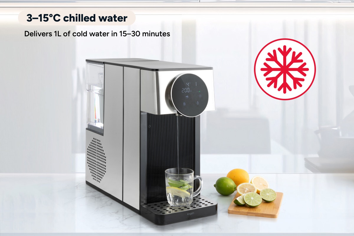 Kogan 3.8L Instant Hot and Cold Water Dispenser