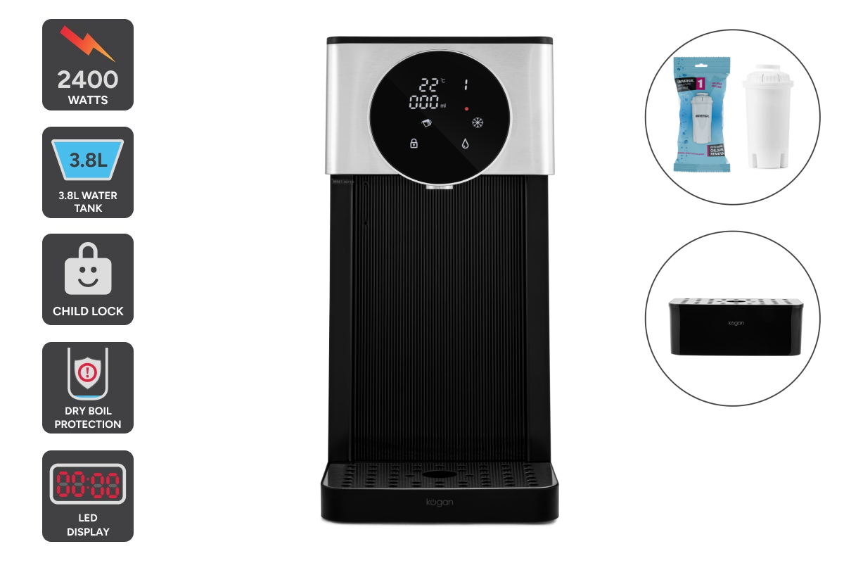 Kogan 3.8L Instant Hot and Cold Water Dispenser