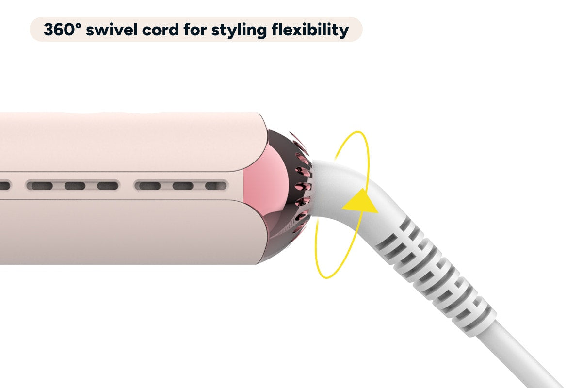 Kogan 2-in-1 Curling Wand & Hair Straightener