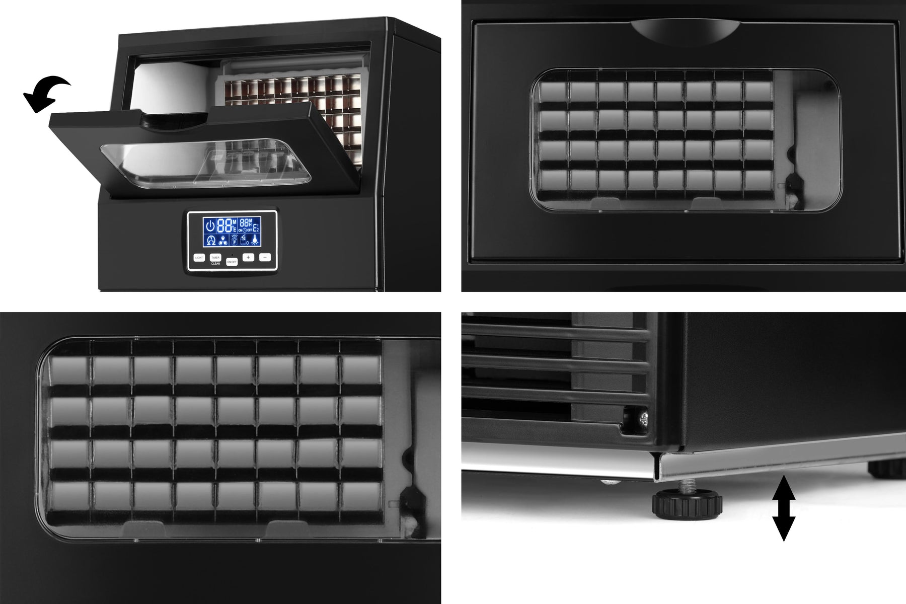 Kogan 38kg Commercial Ice Cube Maker - SuperSaverAU - view 8