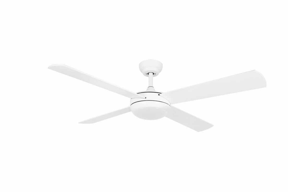 Kogan SmarterHome™ 132cm DC Motor Ceiling Fan with LED Light - White - SuperSaverAU - view 3