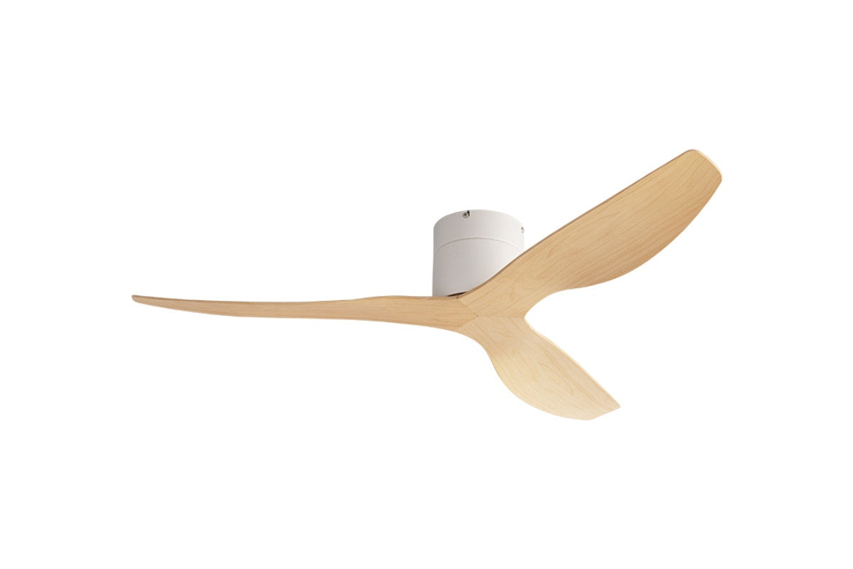 Kogan 132cm DC Motor Ceiling Fan with Remote (Oak)