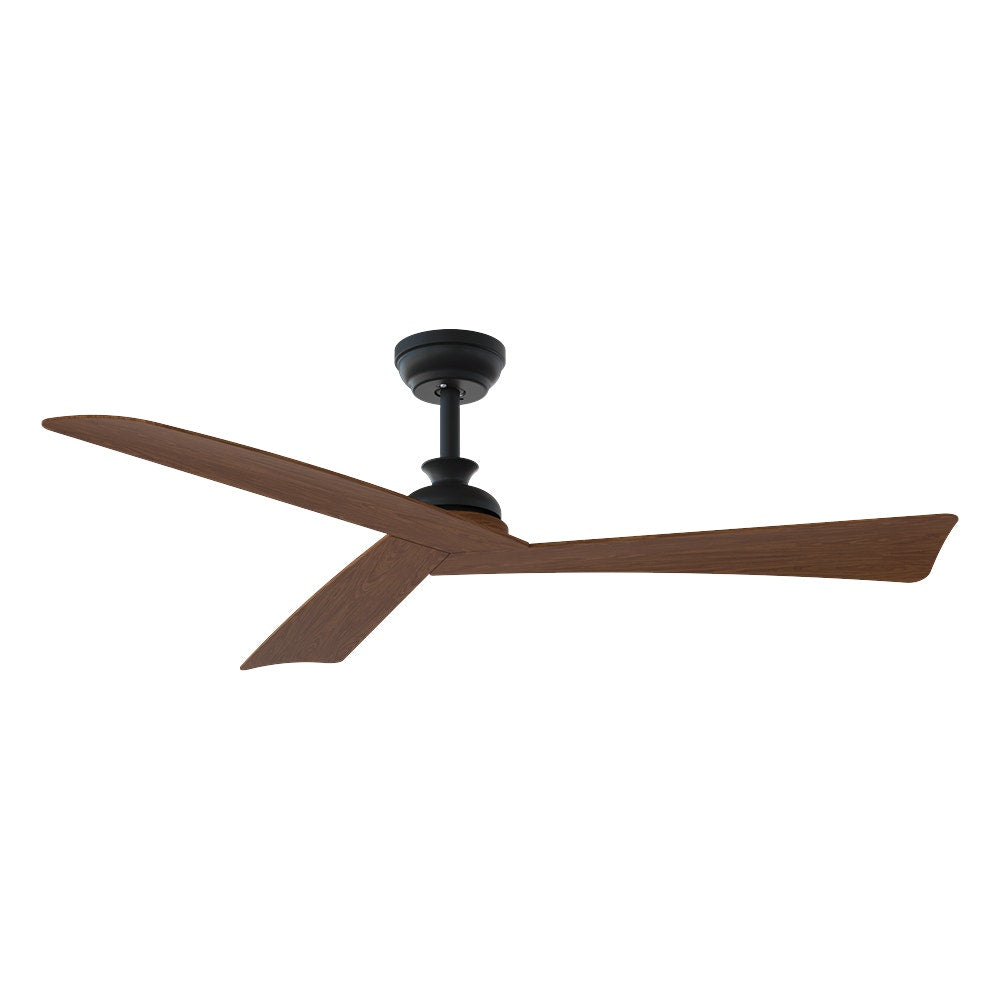 Kogan 132cm DC Motor Ceiling Fan with Remote (Walnut)